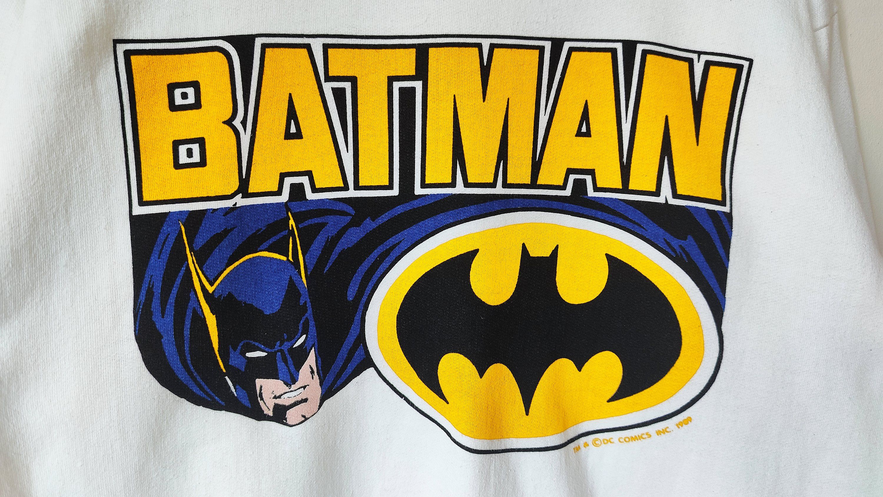 DC Comics × Vintage Batman Vintage 80s VTG 1989 DC Comics Sweatshirt Crewneck Size US M / EU 48-50 / 2 - 2 Thumbnail