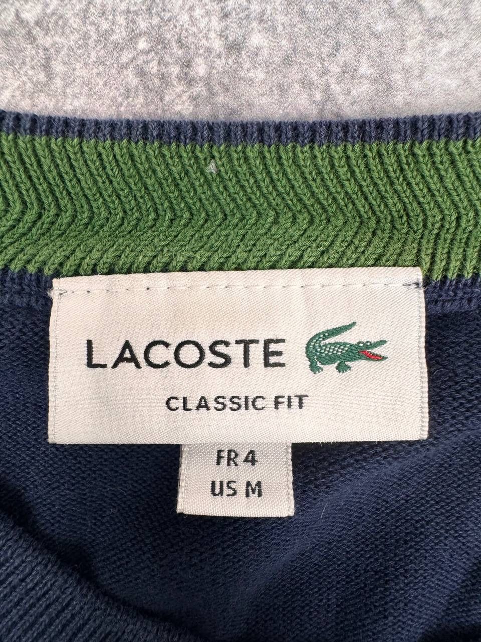 Lacoste Lacoste Men Sweatshirt Blue Crew Neck Size M Size US M / EU 48-50 / 2 - 4 Thumbnail