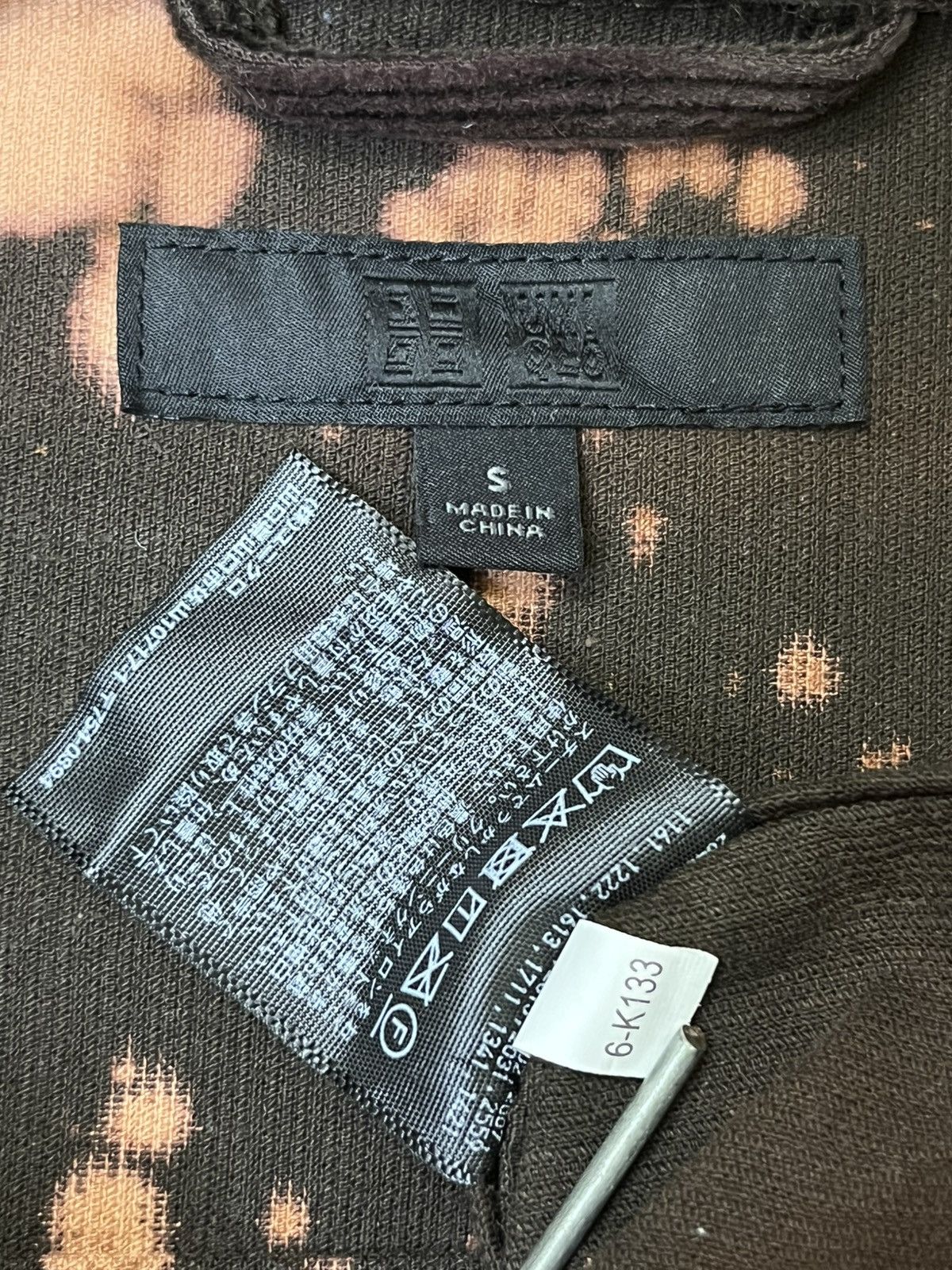 Japanese Brand UNIQLO acid washed punk rock&roll trucker corduroy jackets Size US S / EU 44-46 / 1 - 14 Thumbnail