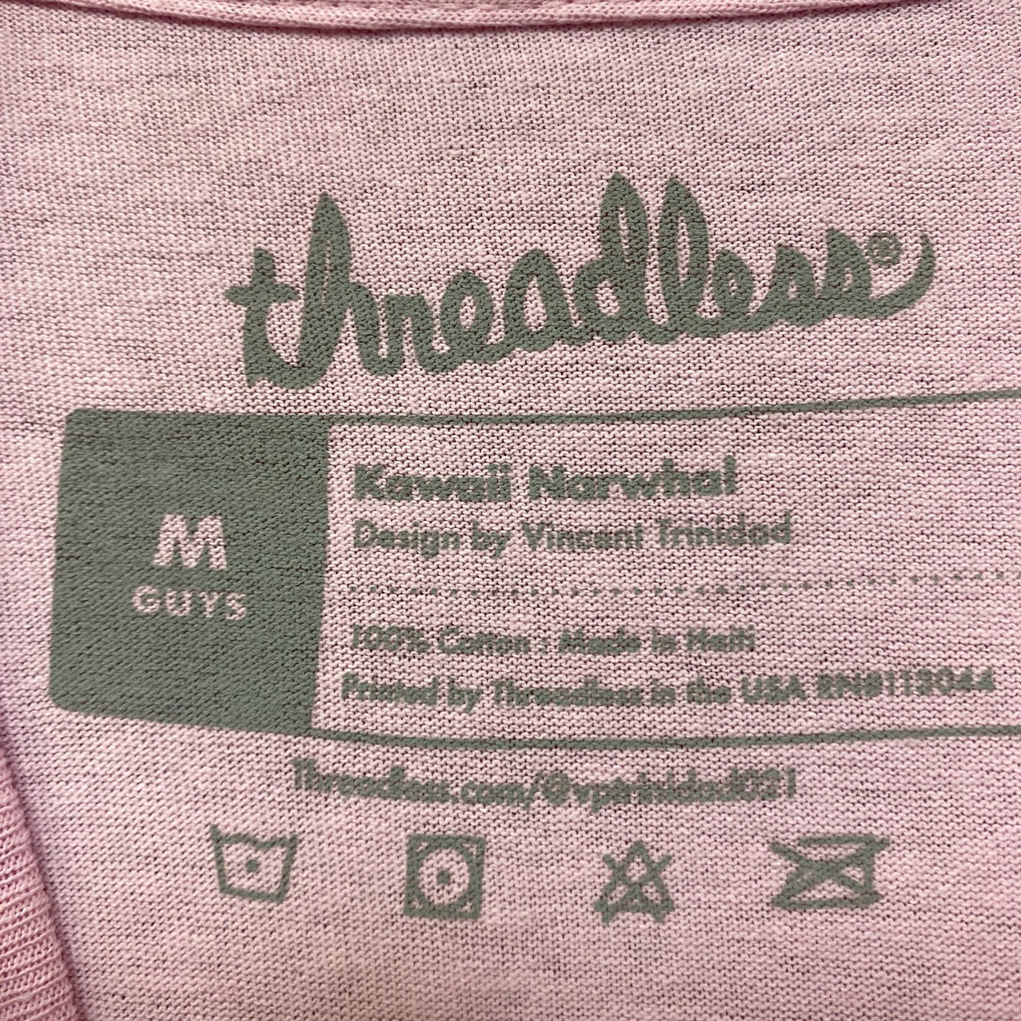 Threadless Norwal pink Tshirt size medium Size US M / EU 48-50 / 2 - 4 Thumbnail