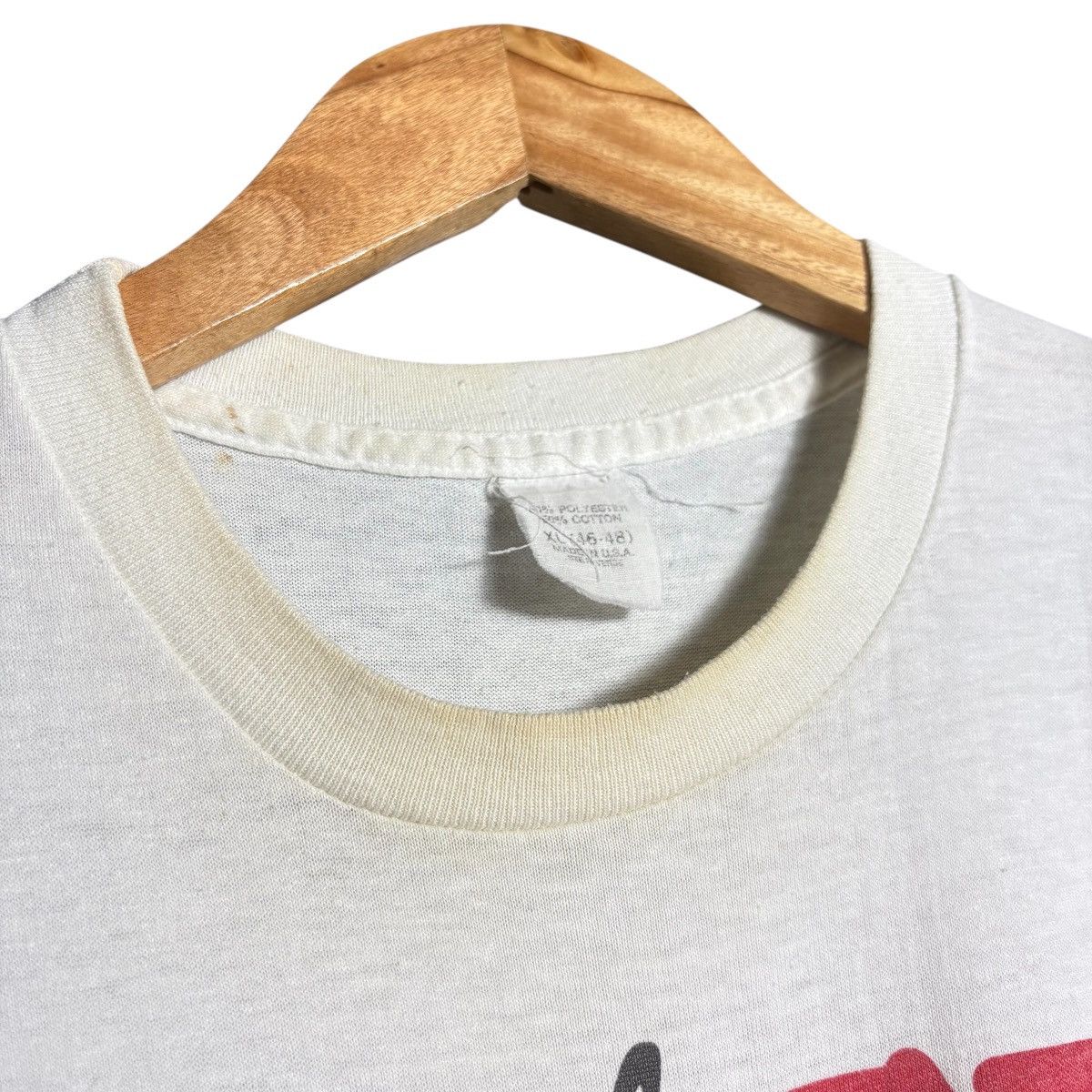 Vintage Vintage 80s I Survived The Big One San Francisco Graphic Tee Size US XL / EU 56 / 4 - 4 Thumbnail