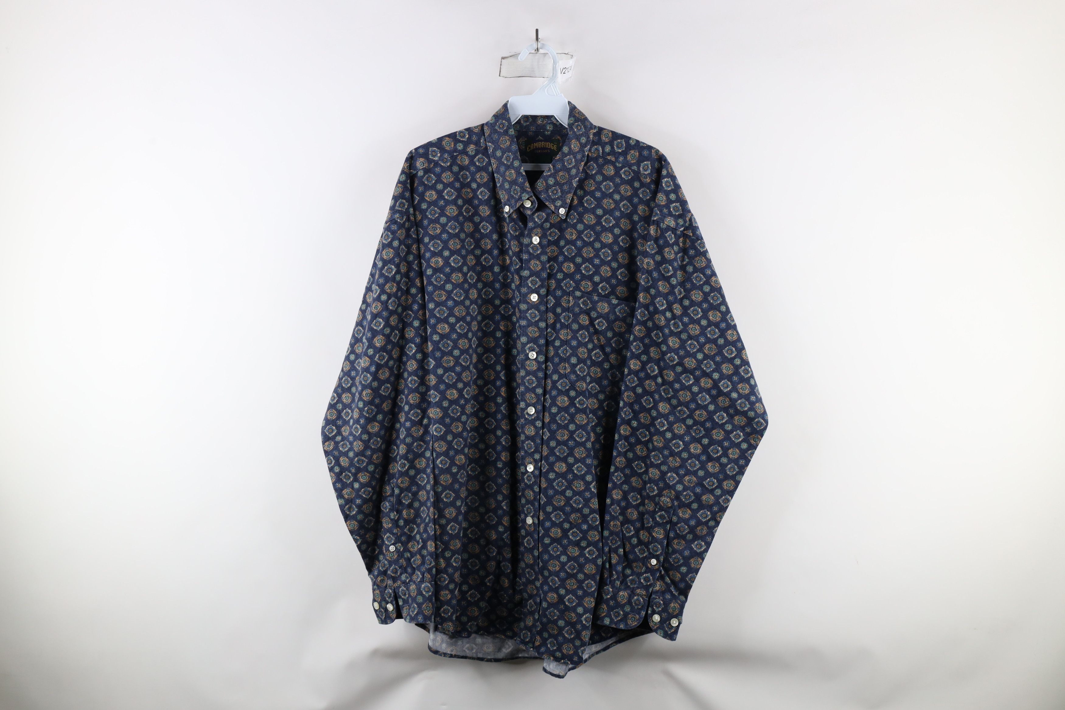 Vintage Vintage 90s Streetwear Heavyweight Button Down Shirt Size US L / EU 52-54 / 3 - 1 Thumbnail