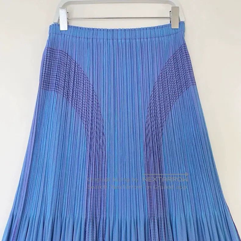 Issey Miyake Issey Miyake size:1 Double-Layer Midi Skirt Size 22" - 3 Thumbnail
