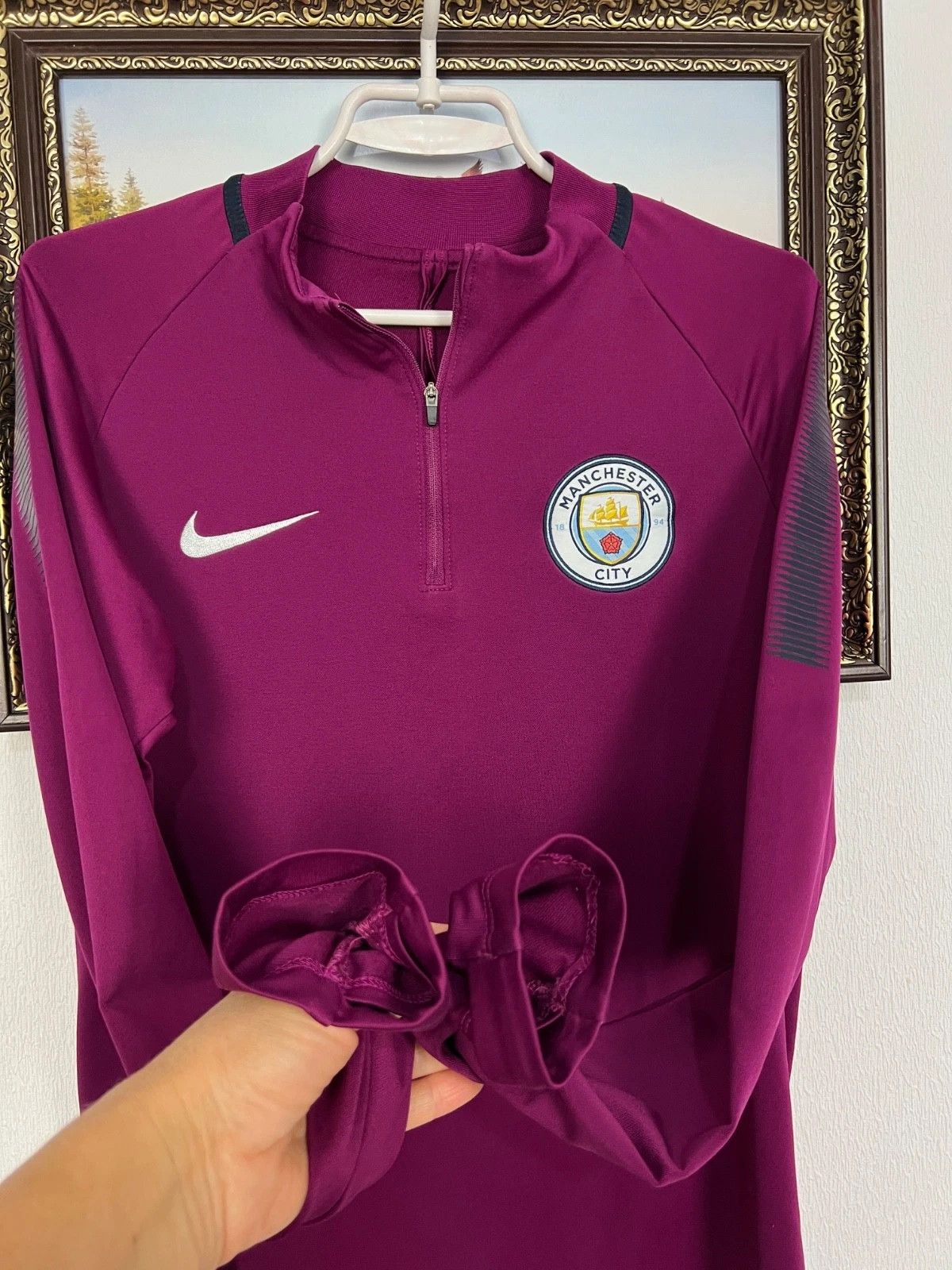 Nike Nike Manchester City Football Train Sweatshirt Track Top Size US M / EU 48-50 / 2 - 4 Thumbnail