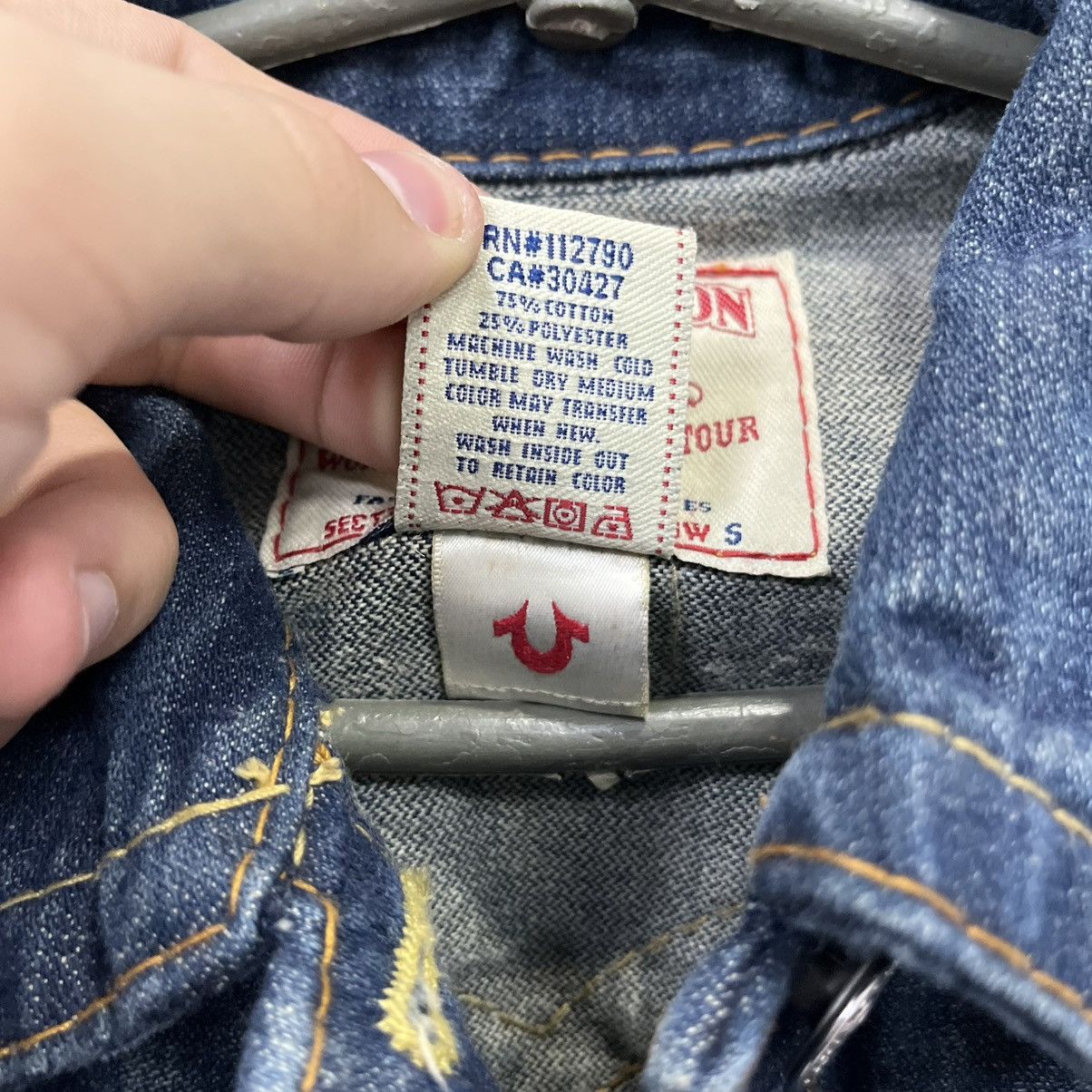 True Religion Vintage True Religion Jean Jacket Chief Keef Size US S / EU 44-46 / 1 - 14 Thumbnail
