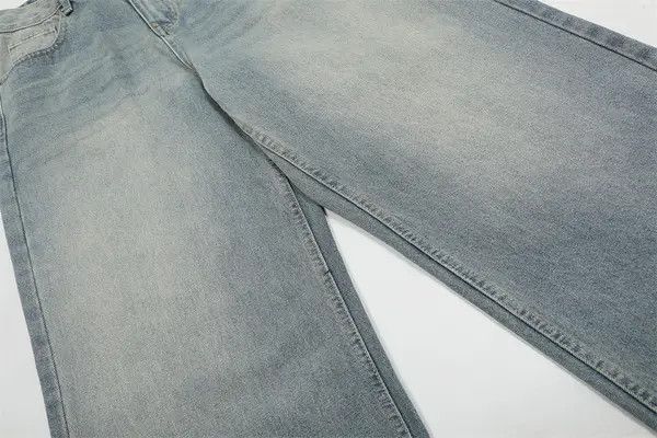 VIBE American retro loose casual distressed simple jeans Size US 32 / EU 48 - 6 Thumbnail