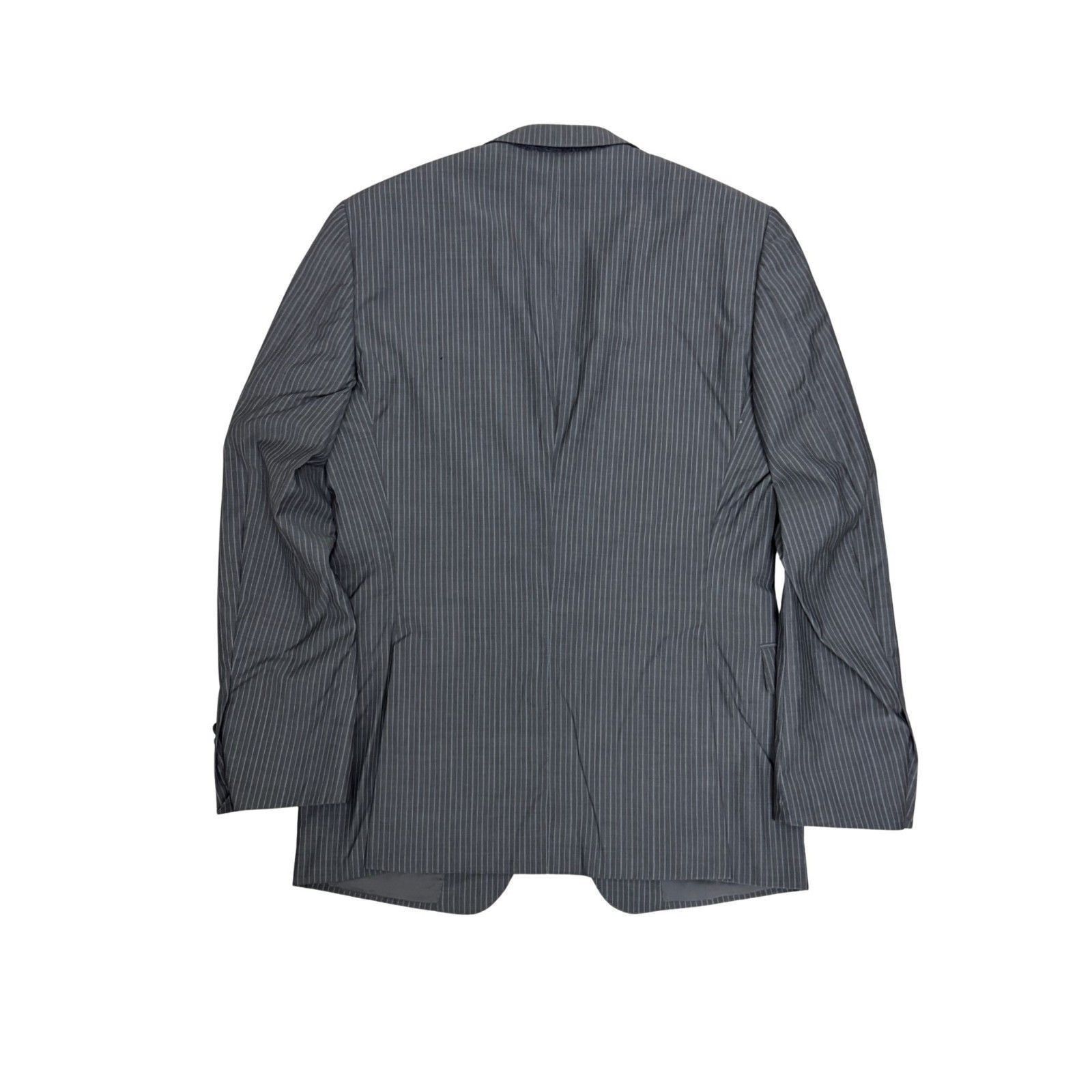 Z Zegna $4,000 ZEGNA Blazer Luxury Striped Business Coat Jacket 40R Size 40R - 5 Thumbnail