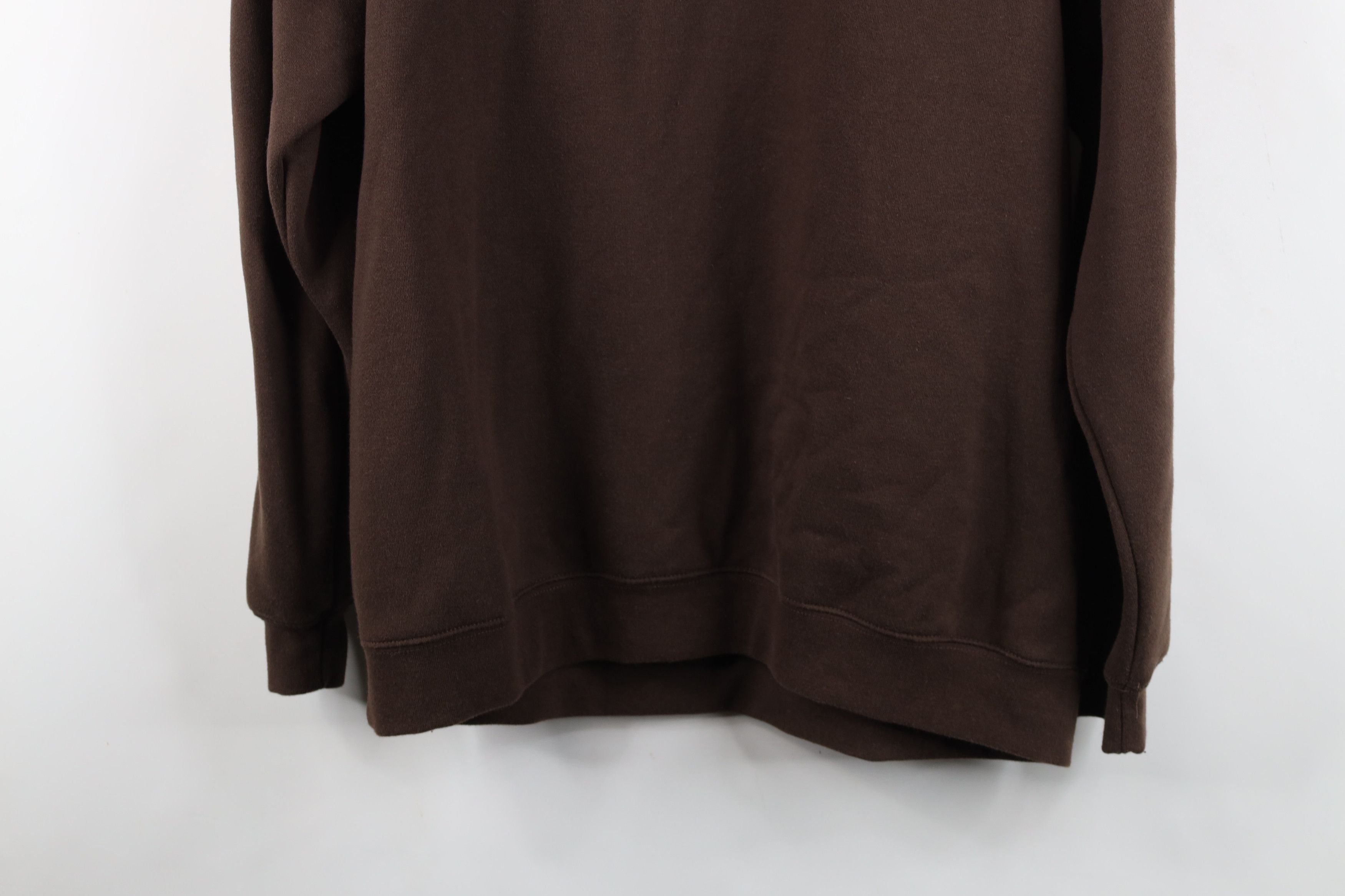 Vintage Vintage 90s Y2K Bowling Green State University Hoodie Brown Size US M / EU 48-50 / 2 - 14 Thumbnail
