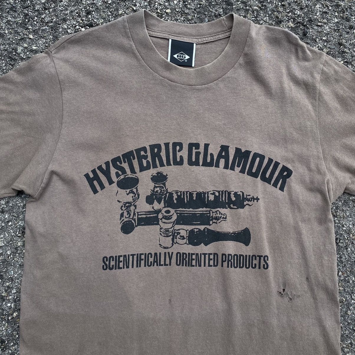 Hysteric Glamour Hysteric Glamour Scientifically Vintage Distressed Brown Size US M / EU 48-50 / 2 - 5 Thumbnail