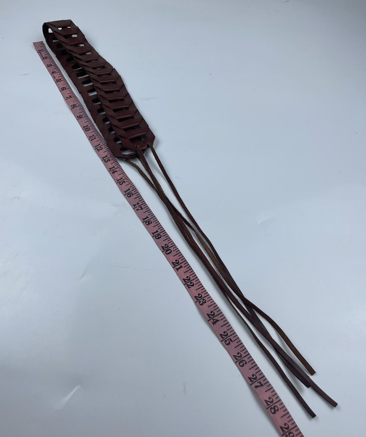 Genuine Leather × Japanese Brand topkapi leather belt tc7 Size ONE SIZE - 8 Thumbnail