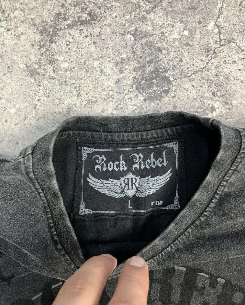 Affliction × Band Tees × Tapout Affliction Style Rock Rebel Aop Band Y2K Tee Size US M / EU 48-50 / 2 - 10 Thumbnail