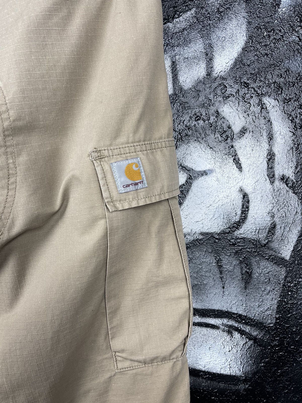 Carhartt Carhartt Y2K Beige Regular Cargo Pants Men’s Size 33x34 Size US 33 - 10 Thumbnail