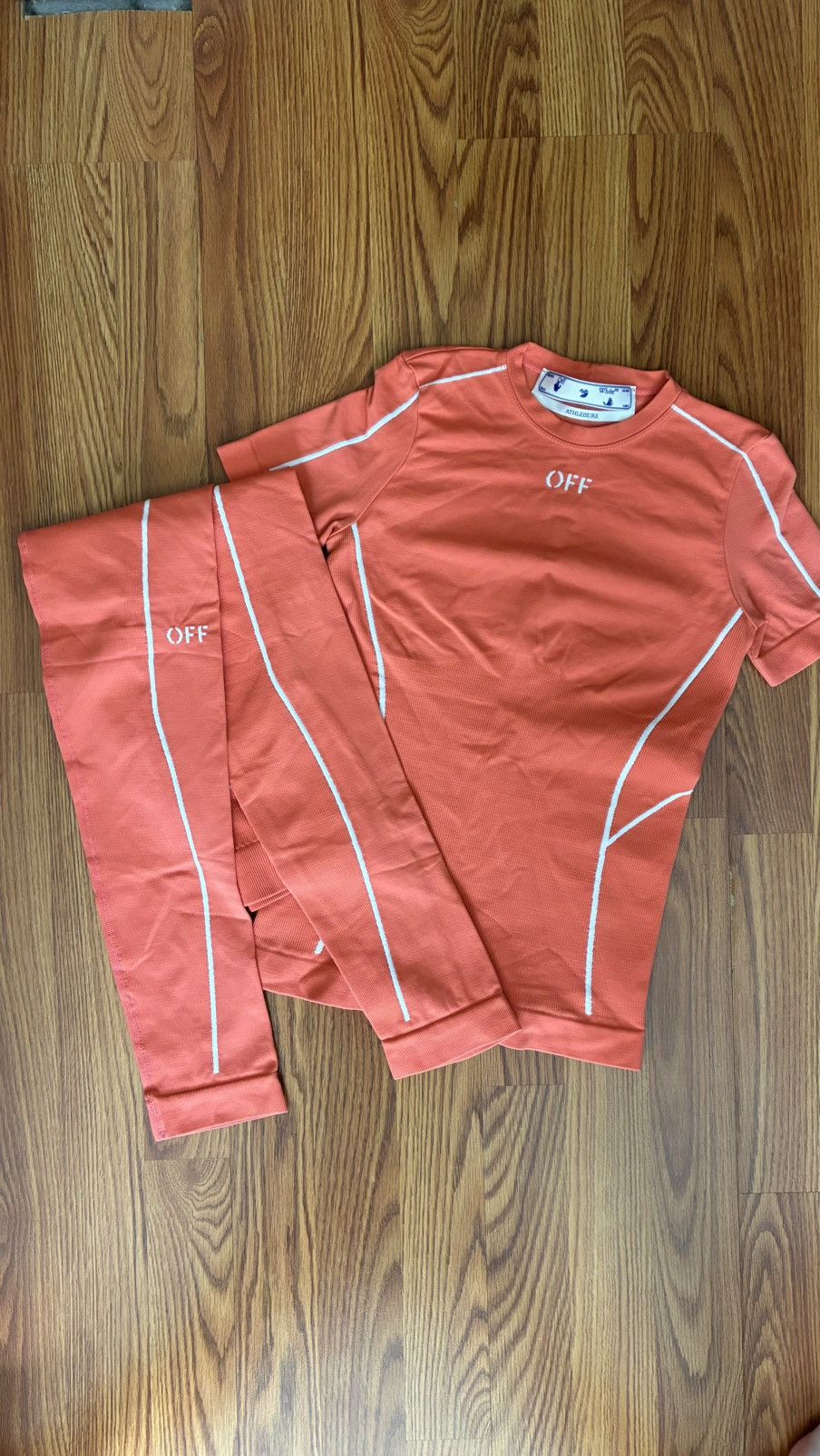 Off-White Off-White Matching Workout Athletic 2013 Discontinued Set Size 26" / US 2 / IT 38 - 1 Thumbnail