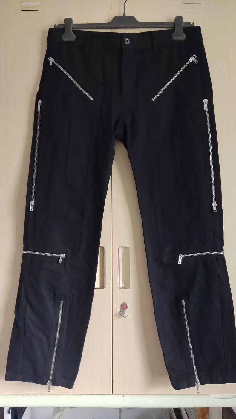 Rick Owens Rick Owens Men's Black Cargo Pants Size US 31 - 1 Thumbnail