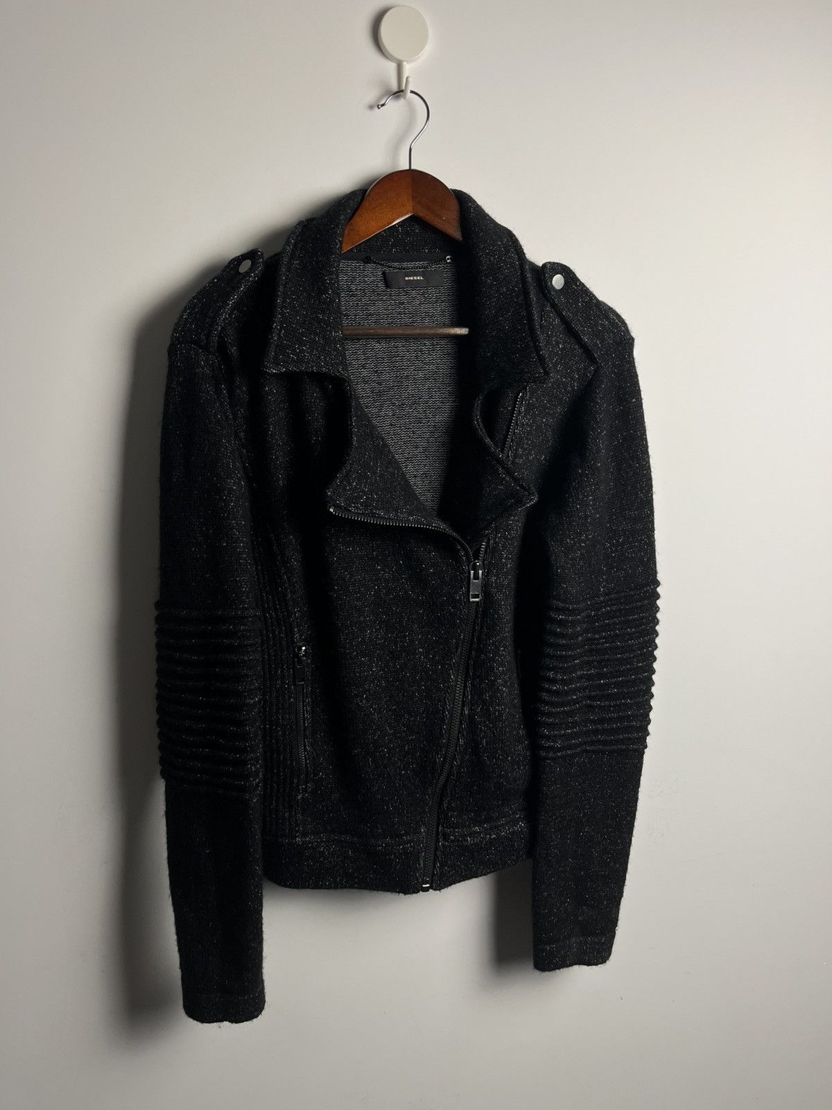 Diesel Diesel avant garde wool rare model y2k Size US L / EU 52-54 / 3 - 2 Thumbnail