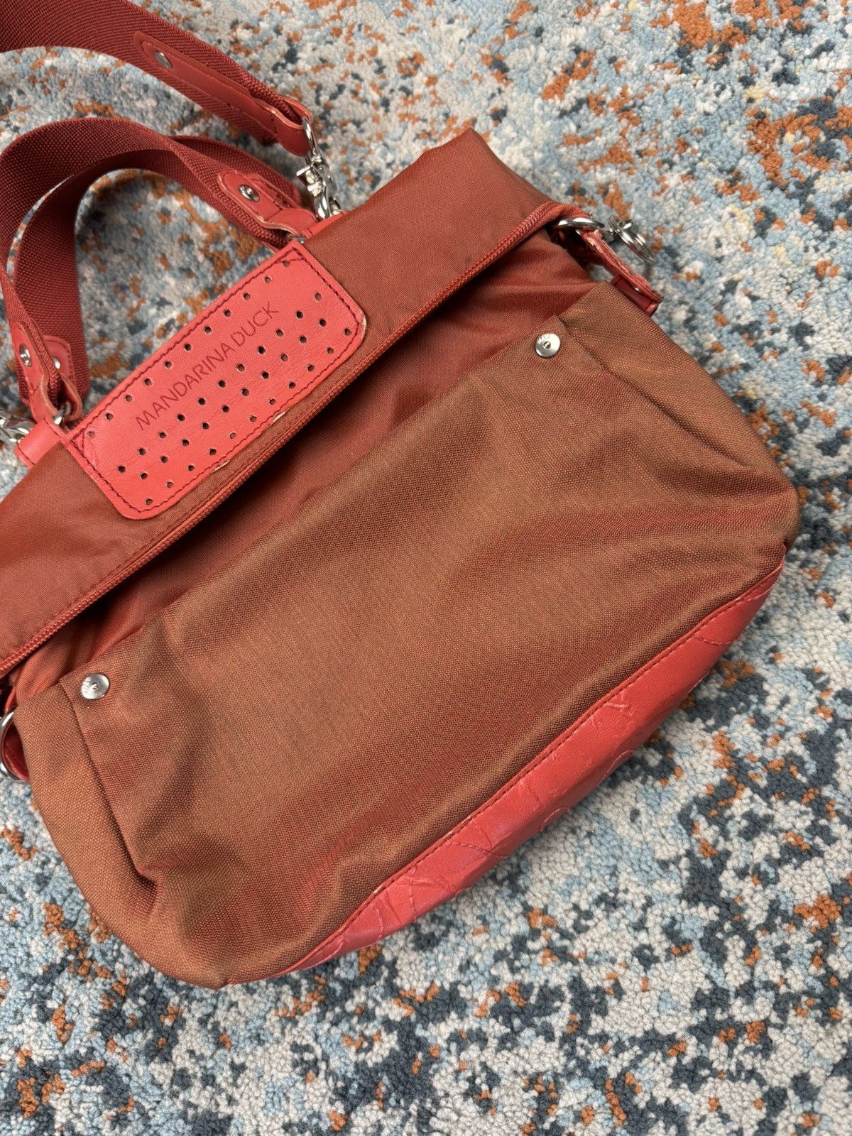 Mandarina Duck Vintage Y2K Mandarina Duck 2in1 cargo bag utility gorpcore Size ONE SIZE - 4 Thumbnail