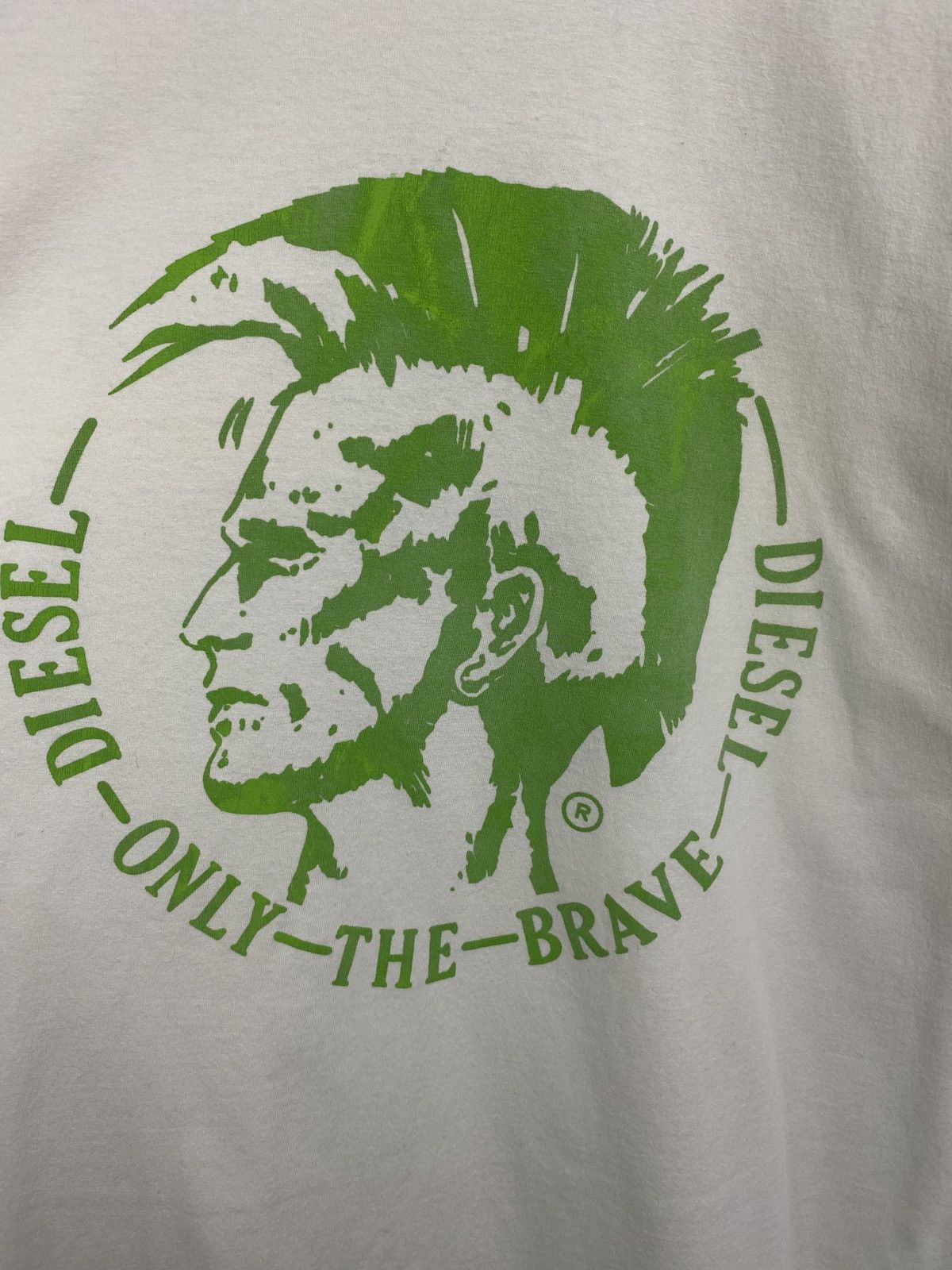 Diesel × Japanese Brand 🇺🇸 Vintage 80s Diesel Limited Edition T-Shirt Retro Rare Y2K Size US XL / EU 56 / 4 - 4 Thumbnail