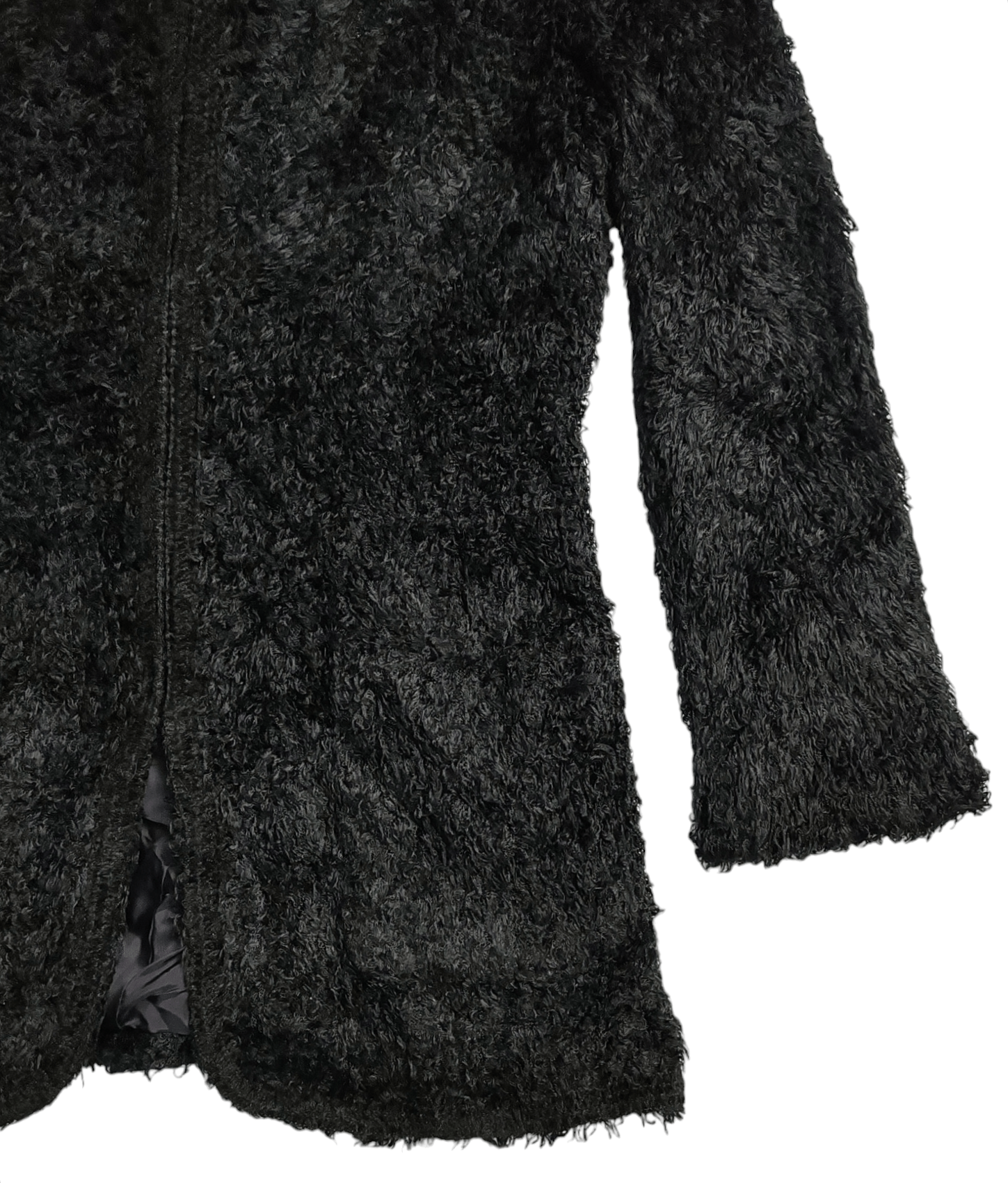 Other Torrente Pret-A-Porter Paris Faux Curly Fur Jacket size 11 Size ONE SIZE - 4 Thumbnail