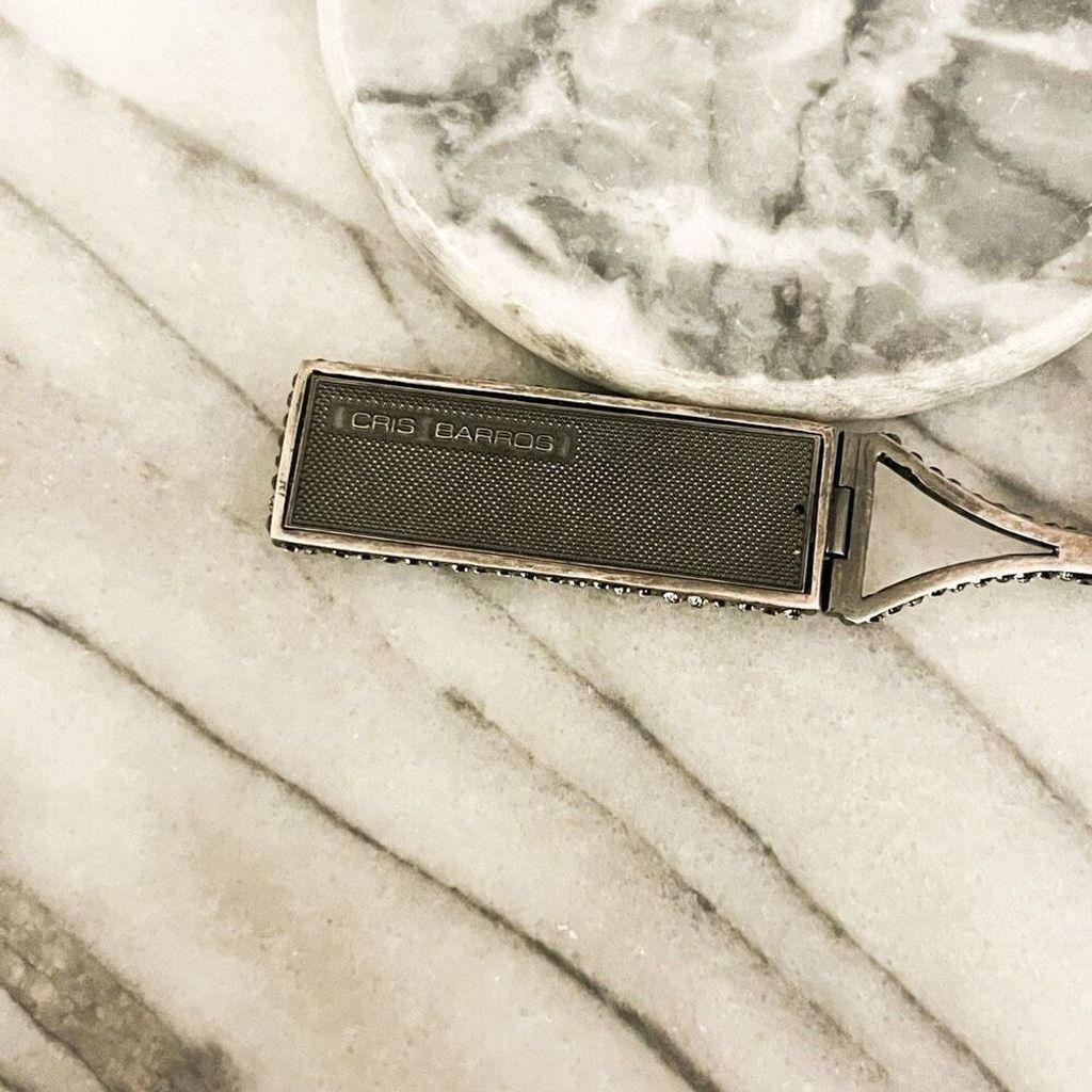 Other Cris Barros Abstract Necklace Brazil Black Gunmetal Pendant Size ONE SIZE - 7 Thumbnail