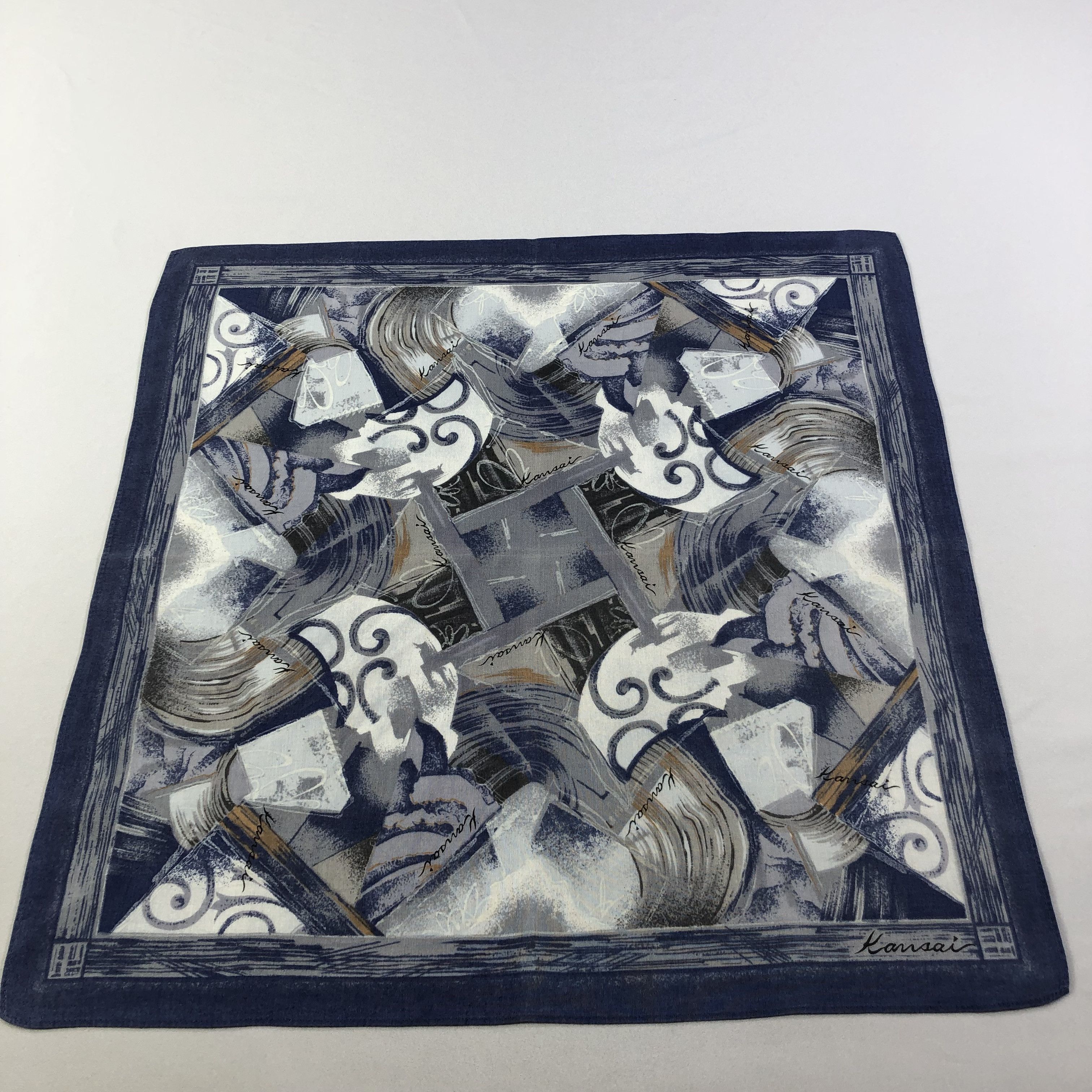 Kansai Art Handkerchief Neckerchief Bandana H1568