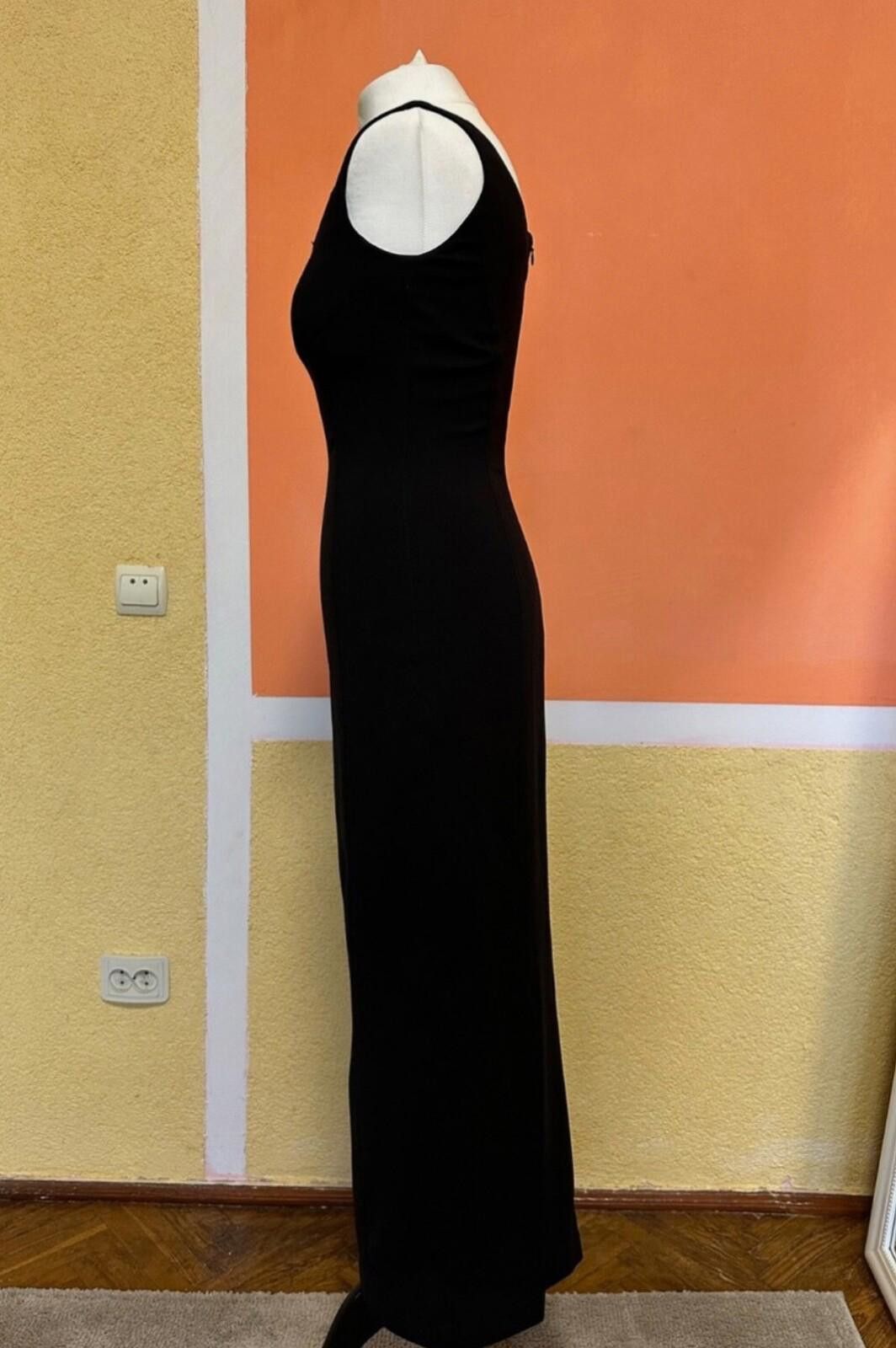Thierry Mugler ARCHIVE THIERRY MUGLER 2000 Black Maxi Dress Size 42 Size M / US 6-8 / IT 42-44 - 7 Thumbnail