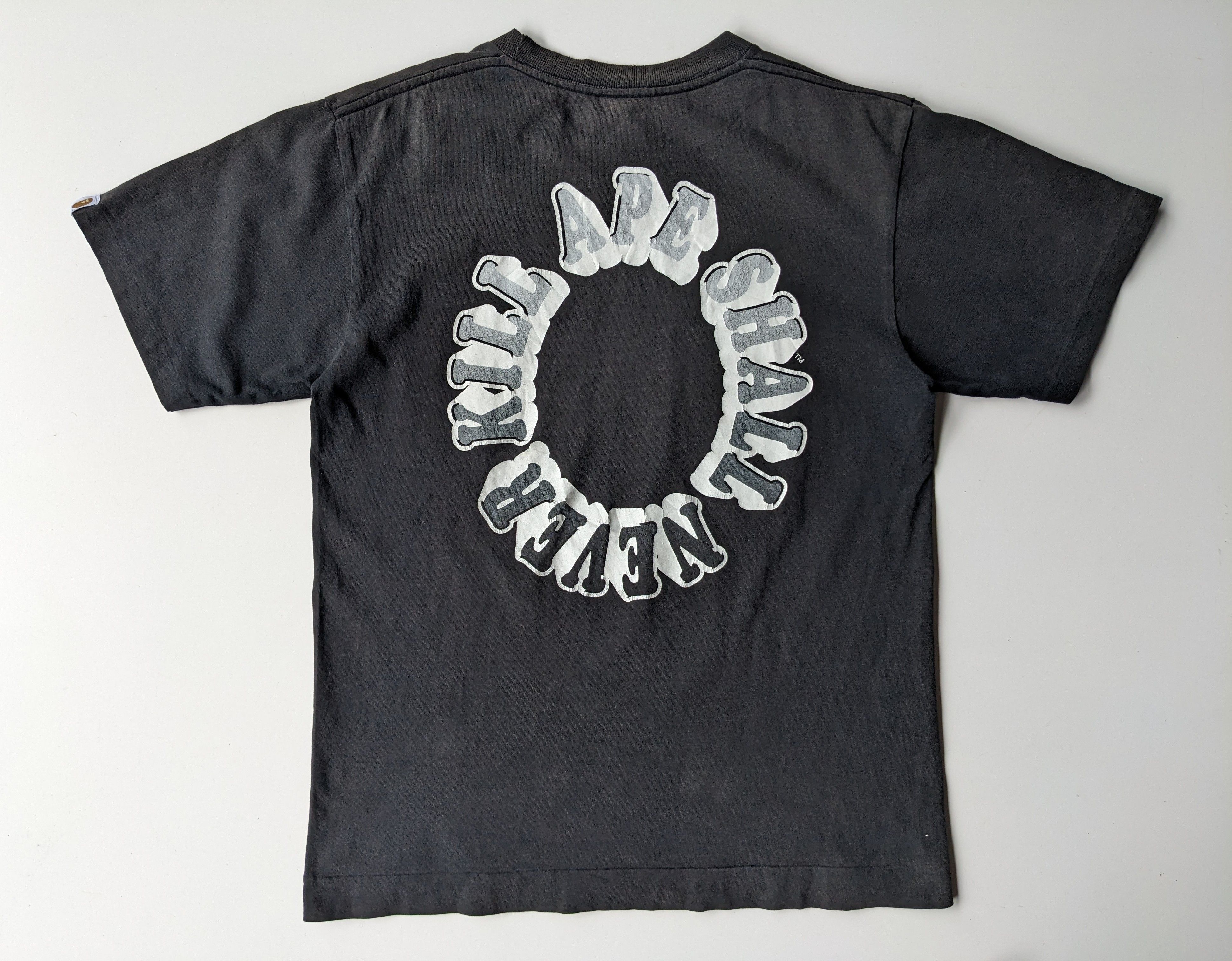 Bape Vintage A Bathing Ape Shall Never Kill Ape Size US S / EU 44-46 / 1 - 2 Thumbnail