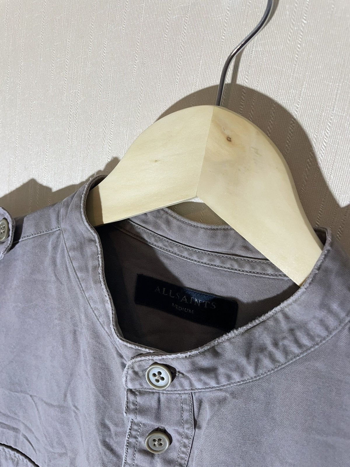 Allsaints × Japanese Brand Allsaints streetwear Japanese shirt Size US M / EU 48-50 / 2 - 6 Thumbnail