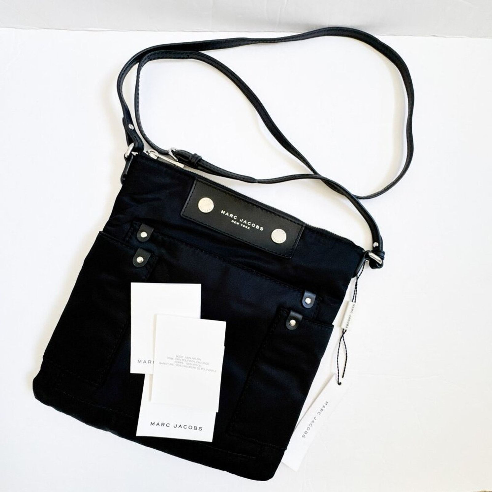 Marc Jacobs New Preppy Swing Pack Crossbody Bag Black, Women's