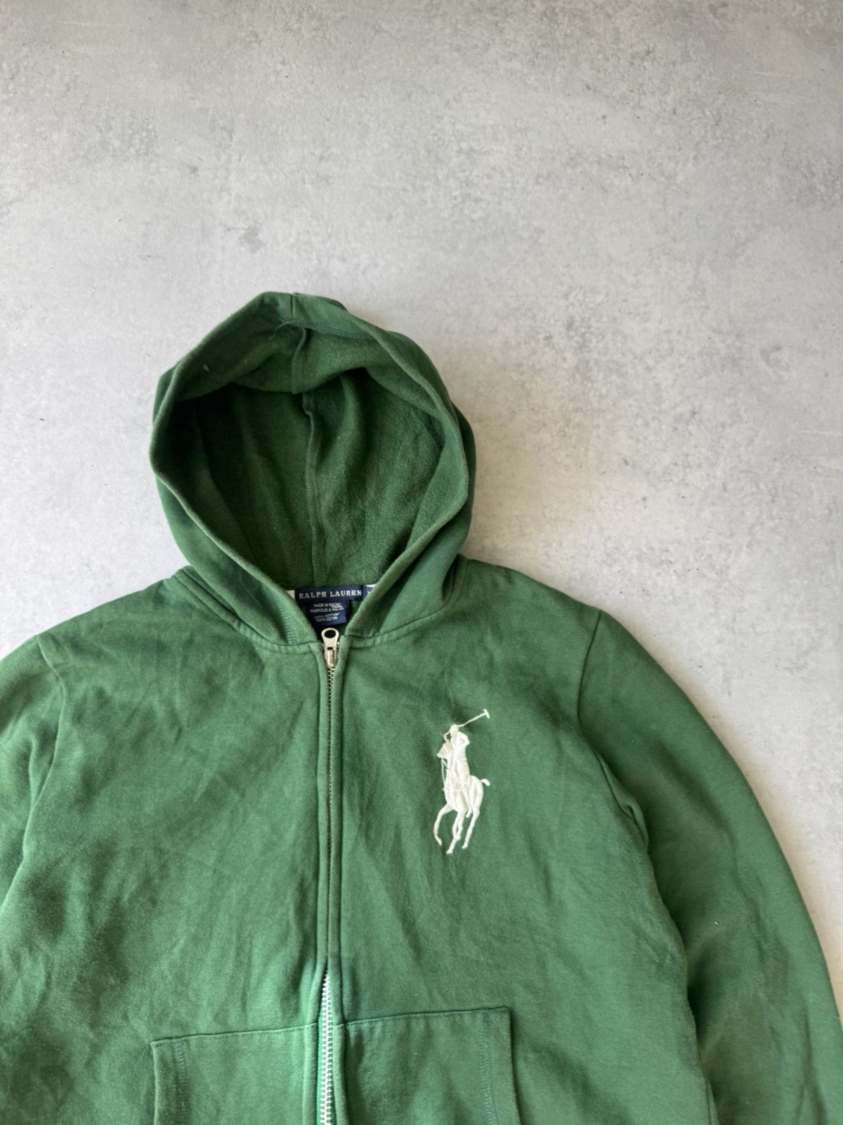Polo Ralph Lauren Vintage Polo Ralph Lauren Zip Hoodie Size M / US 6-8 / IT 42-44 - 4 Thumbnail