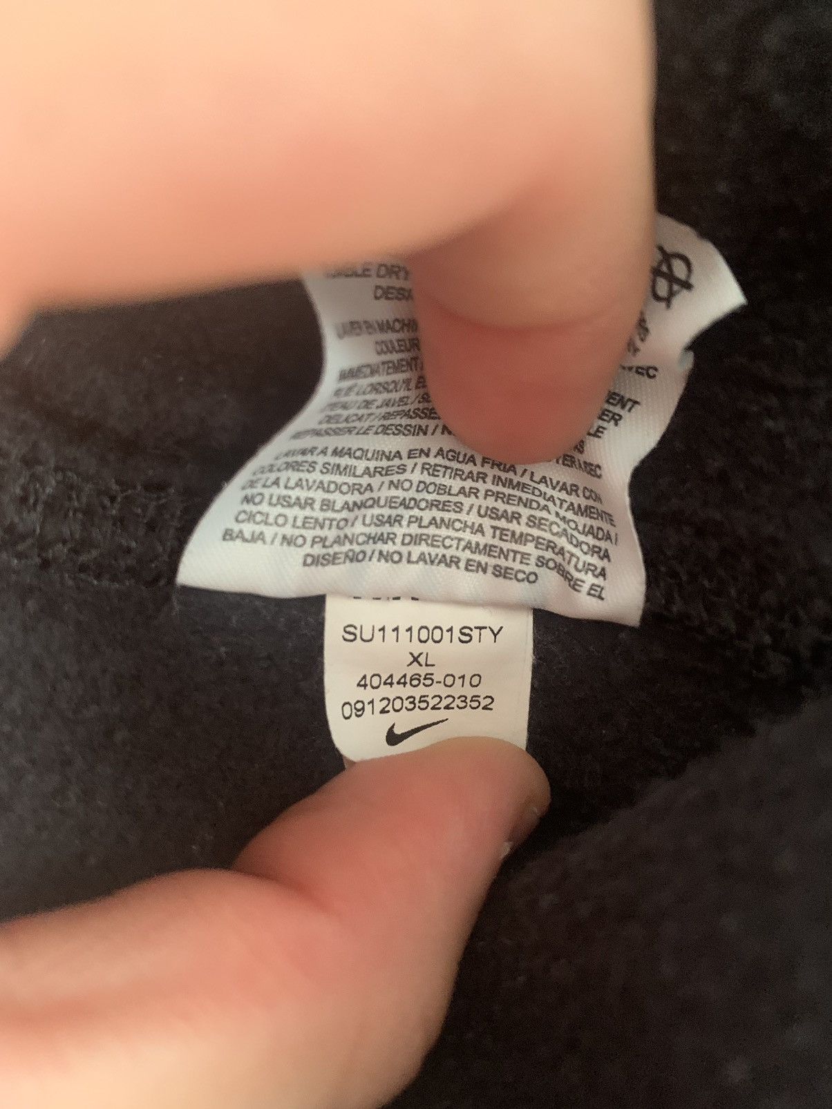 Nike Black Nike Sweat pants Size US 36 / EU 52 - 3 Thumbnail