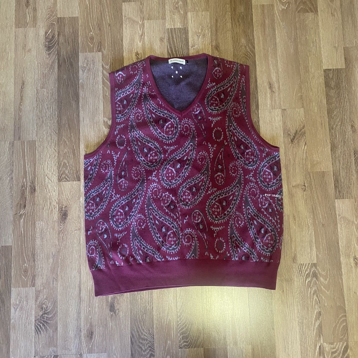 Pop Trading Company pop trading company bandana knit vest Size US M / EU 48-50 / 2 - 1 Thumbnail