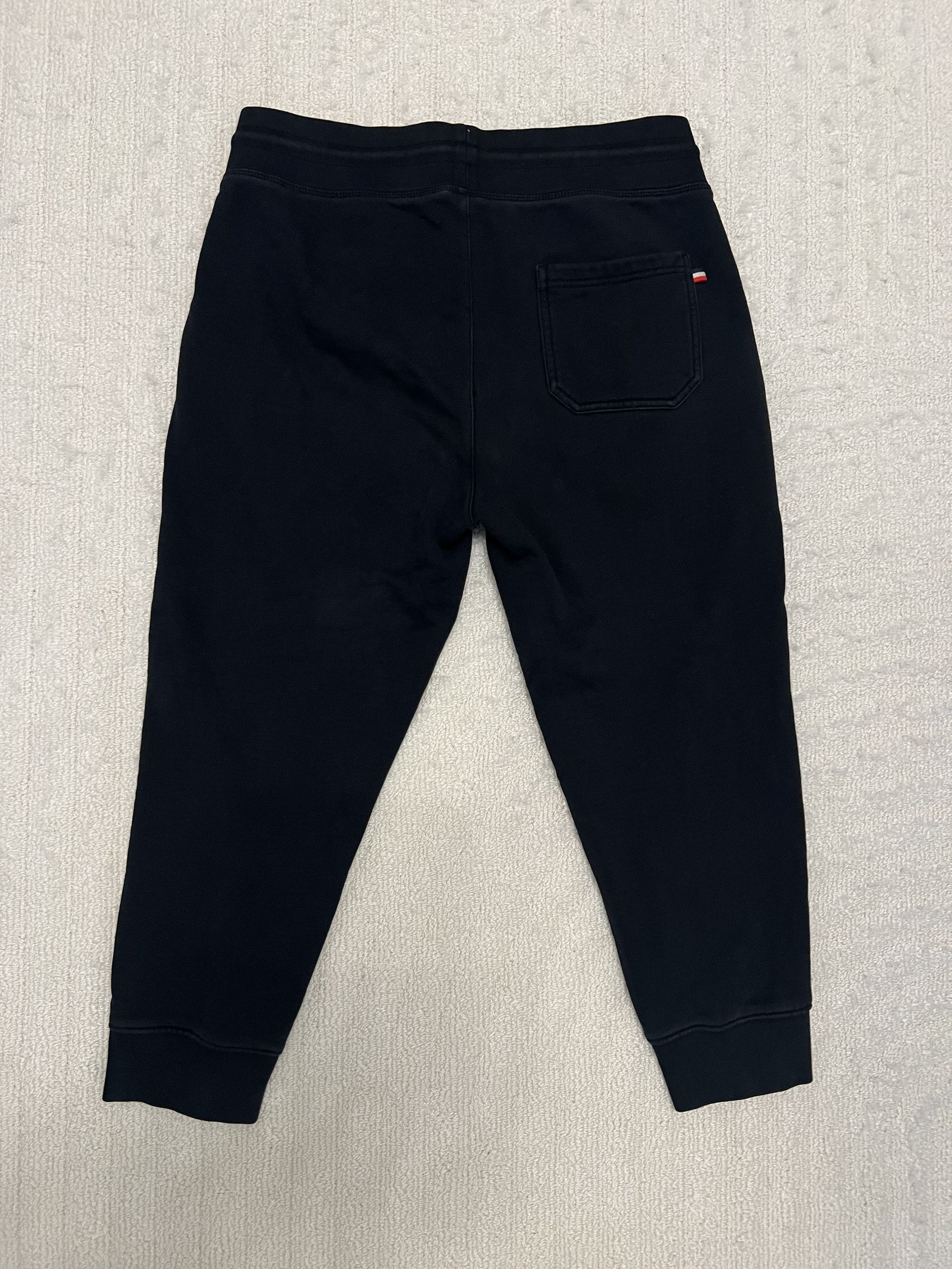 Moncler Black Logo Cuffed Jogger Size US 30 / EU 46 - 6 Thumbnail