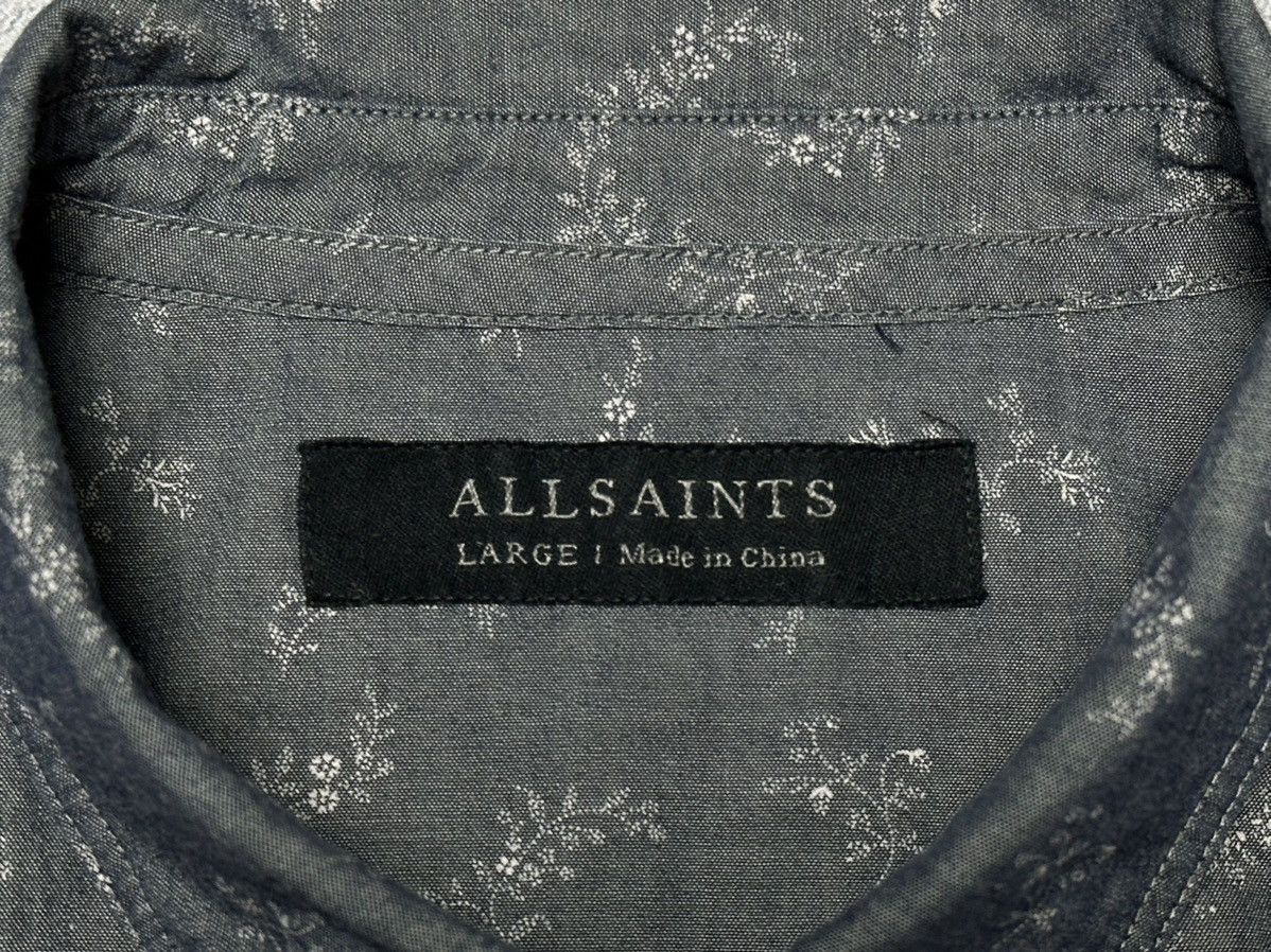Allsaints Allsaints 'Quincey' Hawaiian Print Shirt Size US L / EU 52-54 / 3 - 4 Thumbnail