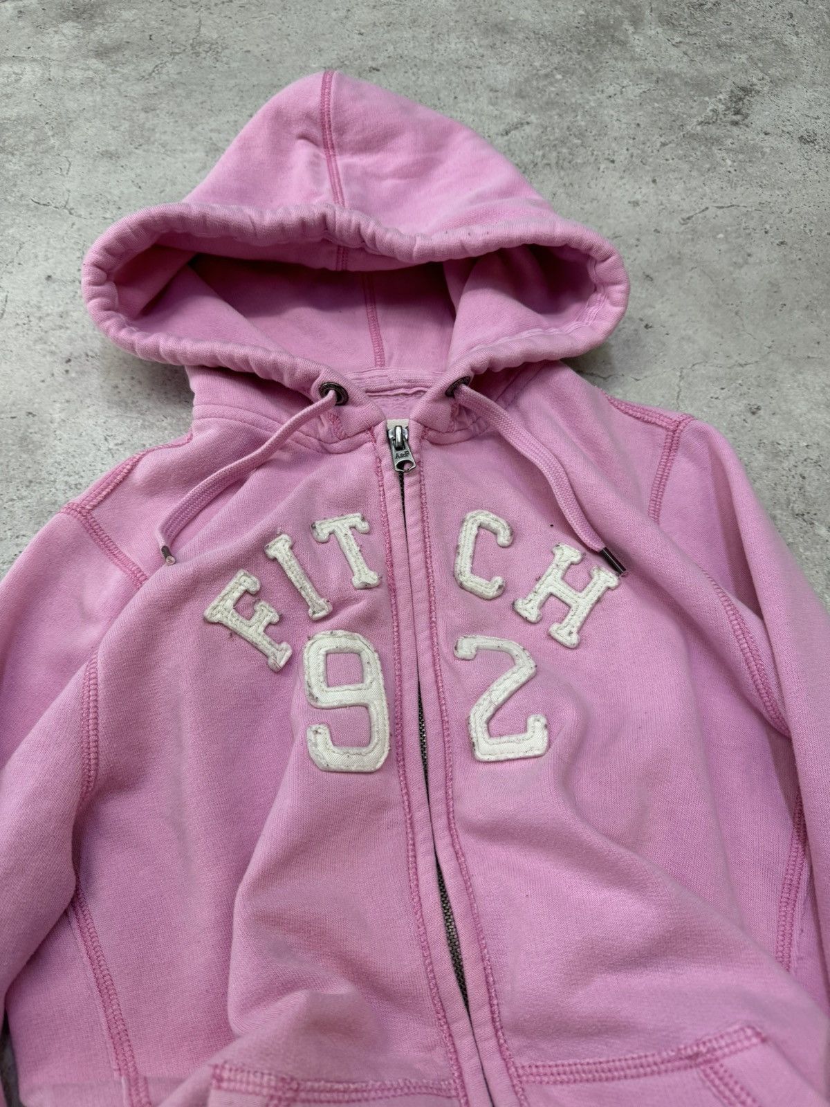 Abercrombie & Fitch Vintage Abercrombie & Fitch Vintage Zip Hoodie Size M / US 6-8 / IT 42-44 - 3 Thumbnail