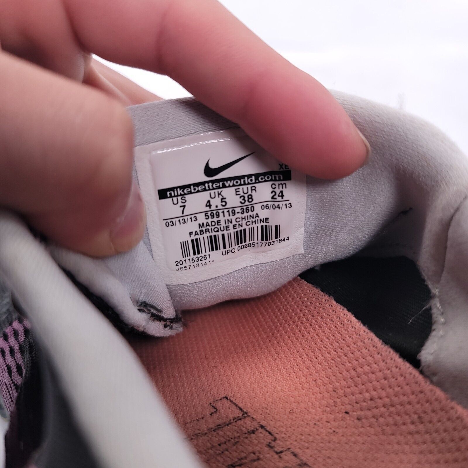 Nike Nike Zoom Terra Kiger Shoe Womens Size 7 599119-360 Gray Size US 7 / IT 37 - 8 Thumbnail