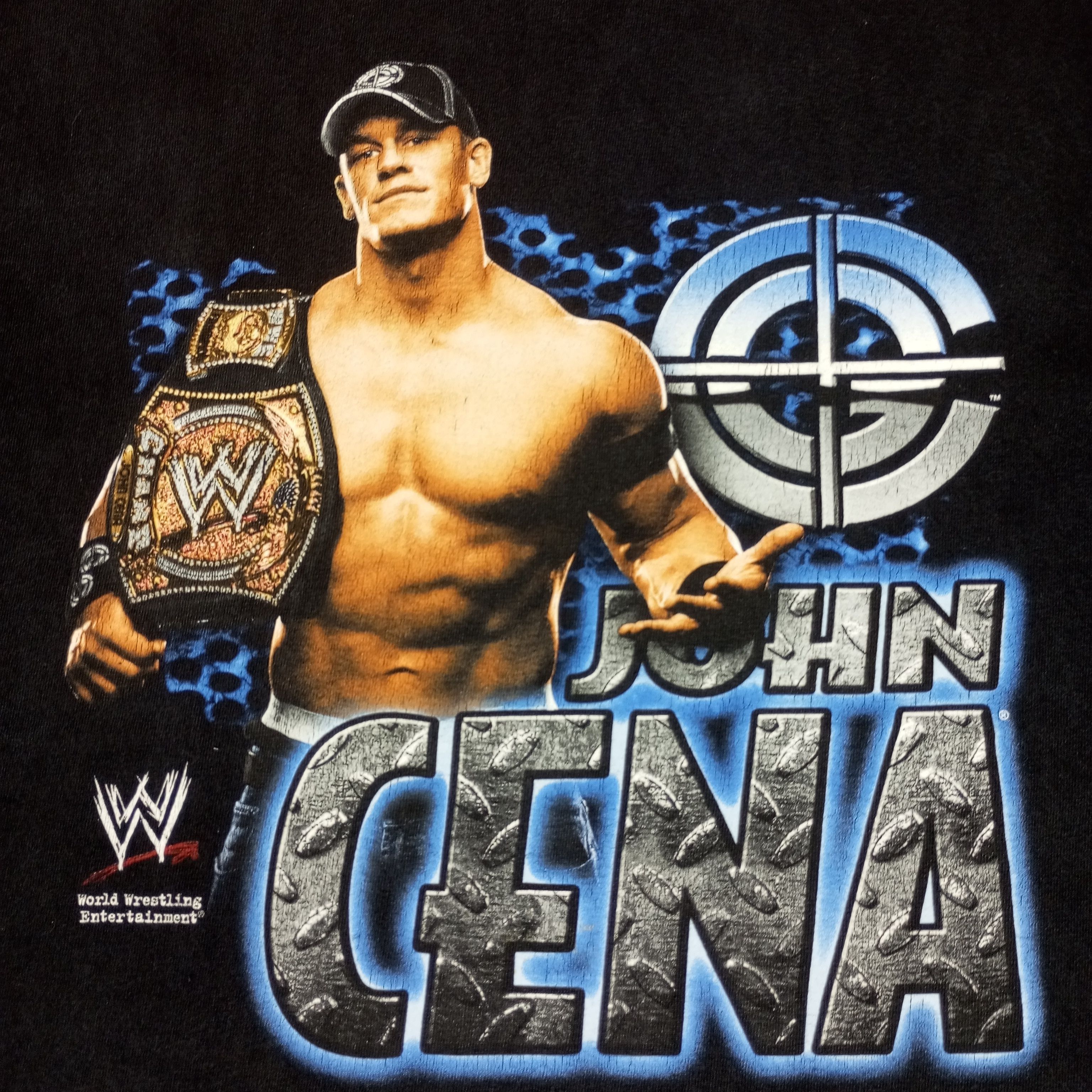 Vintage × WWE WWE John Cena World Wrestling Entertainment Vintage Tshirt Size US M / EU 48-50 / 2 - 2 Thumbnail