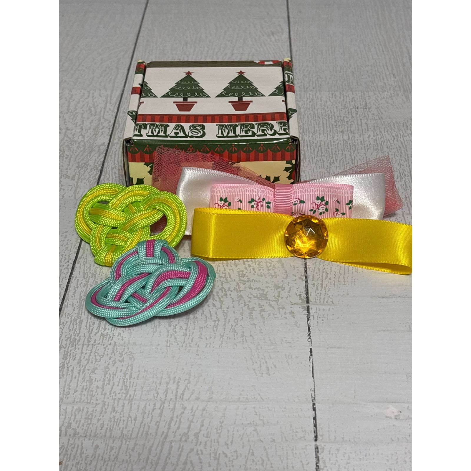 Handmade Four Piece Hair Accessory Gift Set Size ONE SIZE - 1 Thumbnail