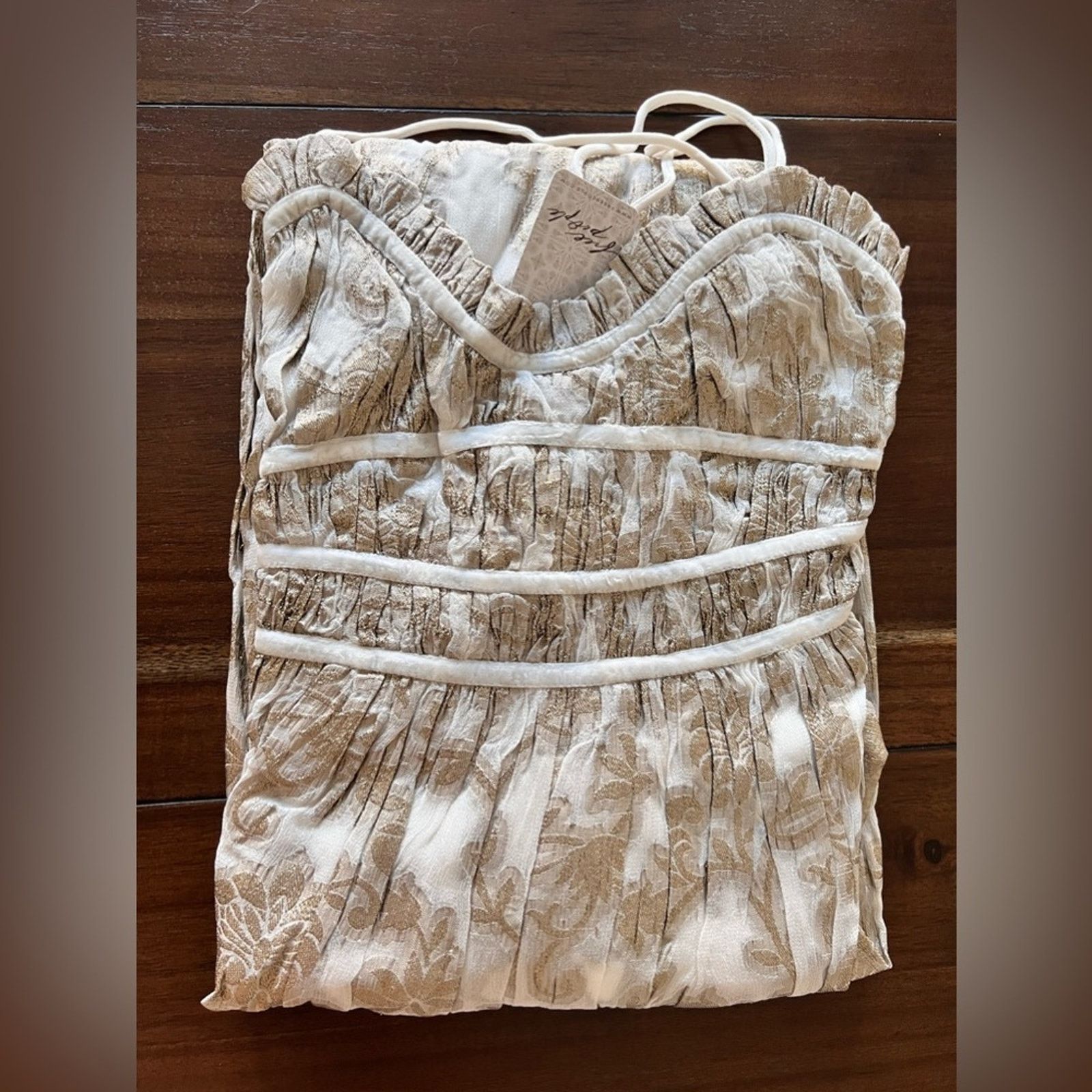Free People 🎉LAST CHANCE 🎉Free People Charlie Bustier Slip Maxi Dress Size S / US 4 / IT 40 - 4 Thumbnail