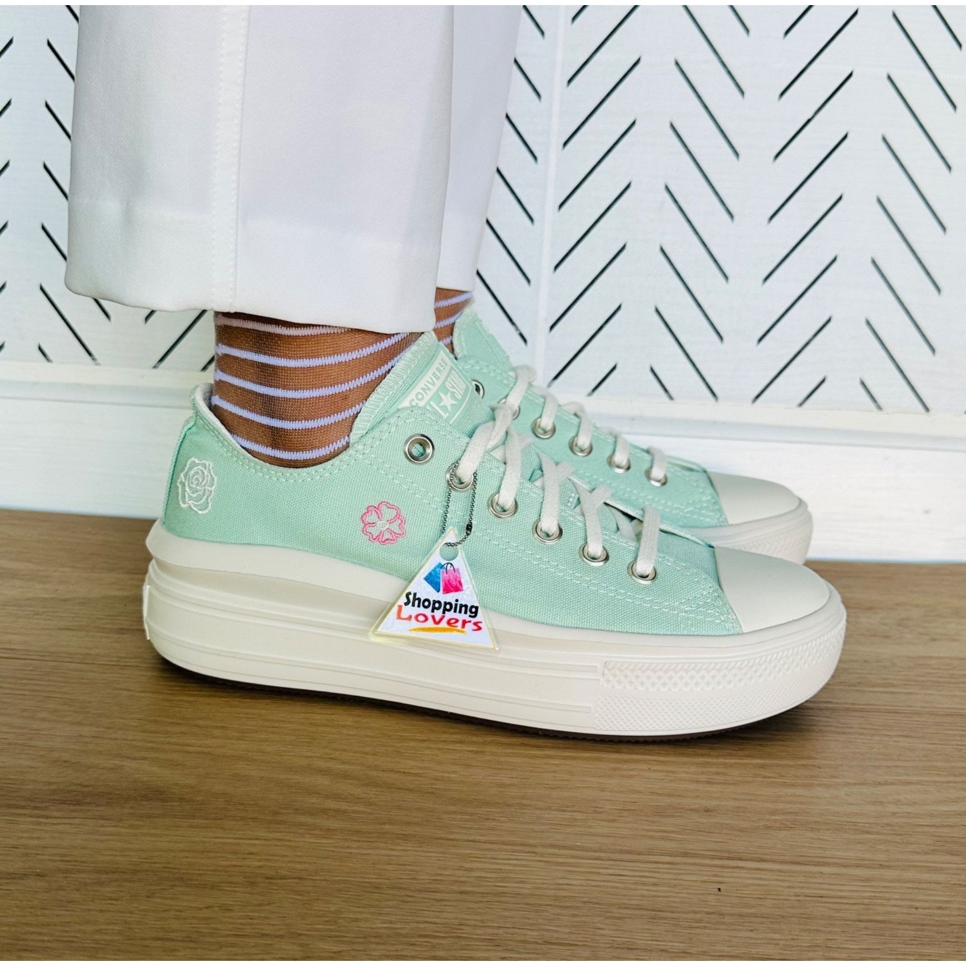 Converse ❤️Converse Chuck Taylor All Star Move Platform Sz 7.5 Women' Size US 7.5 / IT 37.5 - 3 Thumbnail