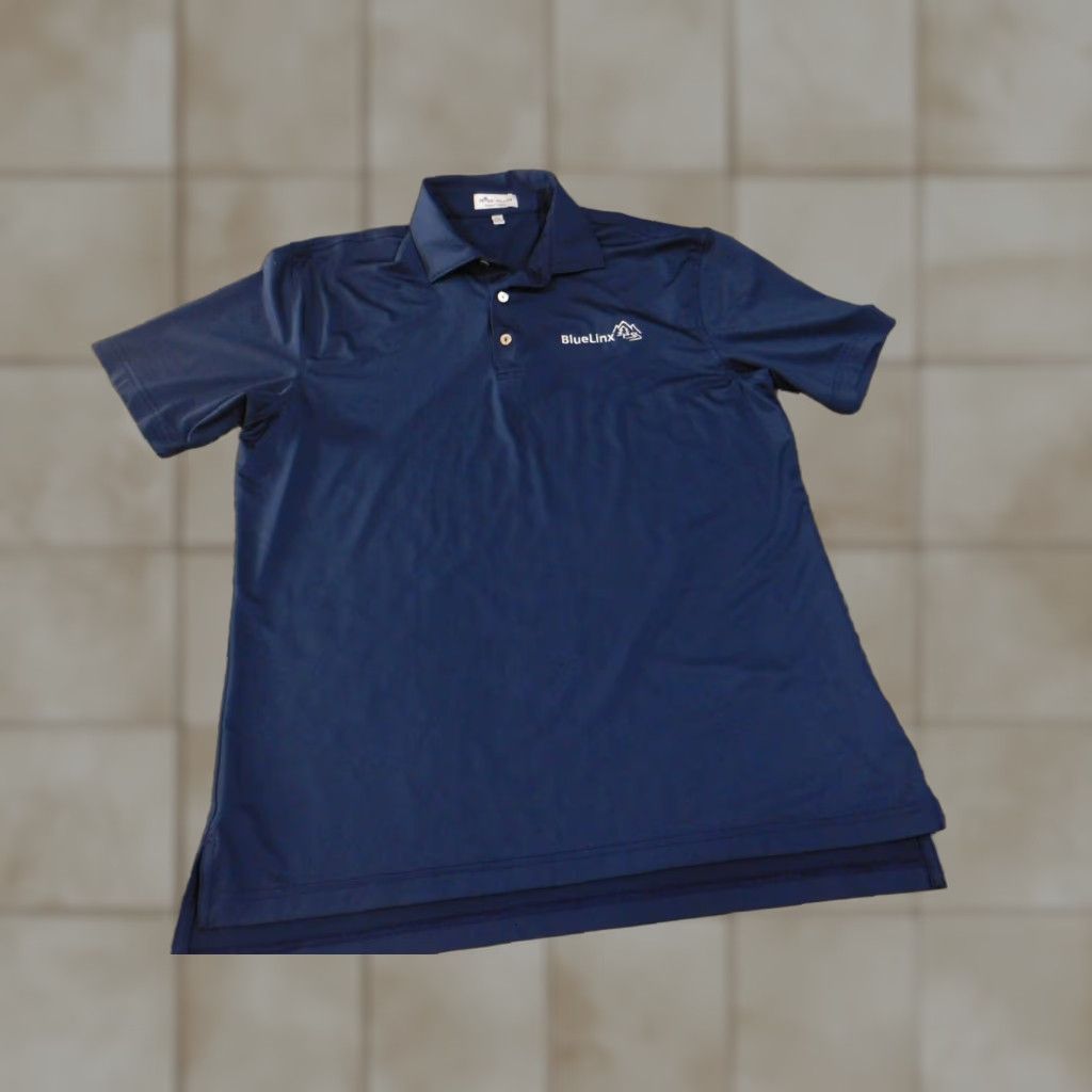 Peter Millar Peter Millar Polo Medium Summer Comfort Mens Blue Golf Performance Stretch Shirt Size US M / EU 48-50 / 2 - 1 Thumbnail