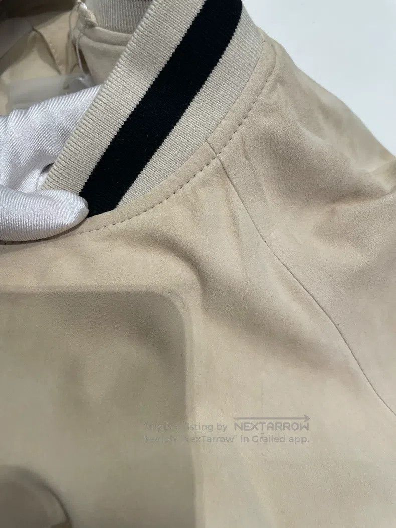 Brunello Cucinelli Brunello Cucinelli Beige Leather Jacket Size M / US 6-8 / IT 42-44 - 8 Thumbnail