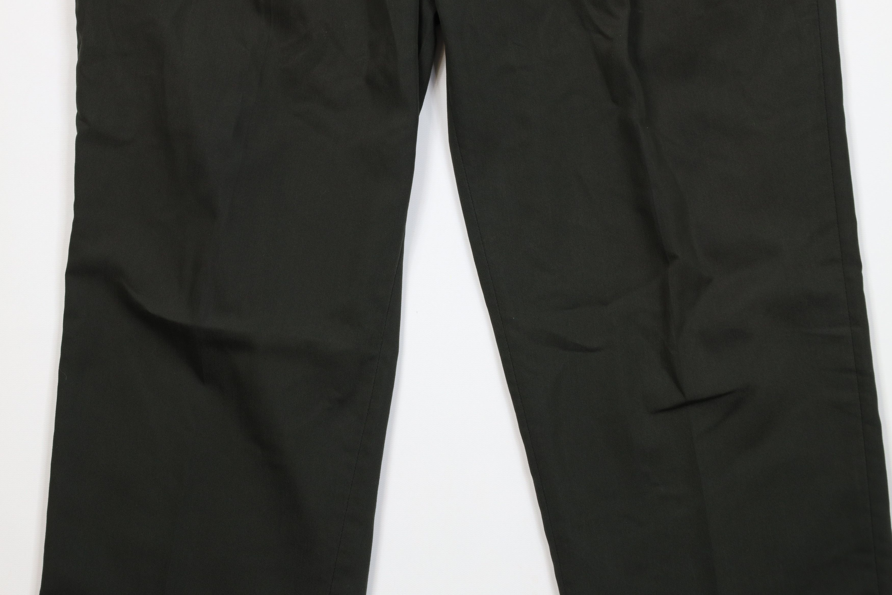 Vintage Vintage 90s Streetwear Pleated Wide Leg Chino Pants Green Size US 34 / EU 50 - 3 Thumbnail