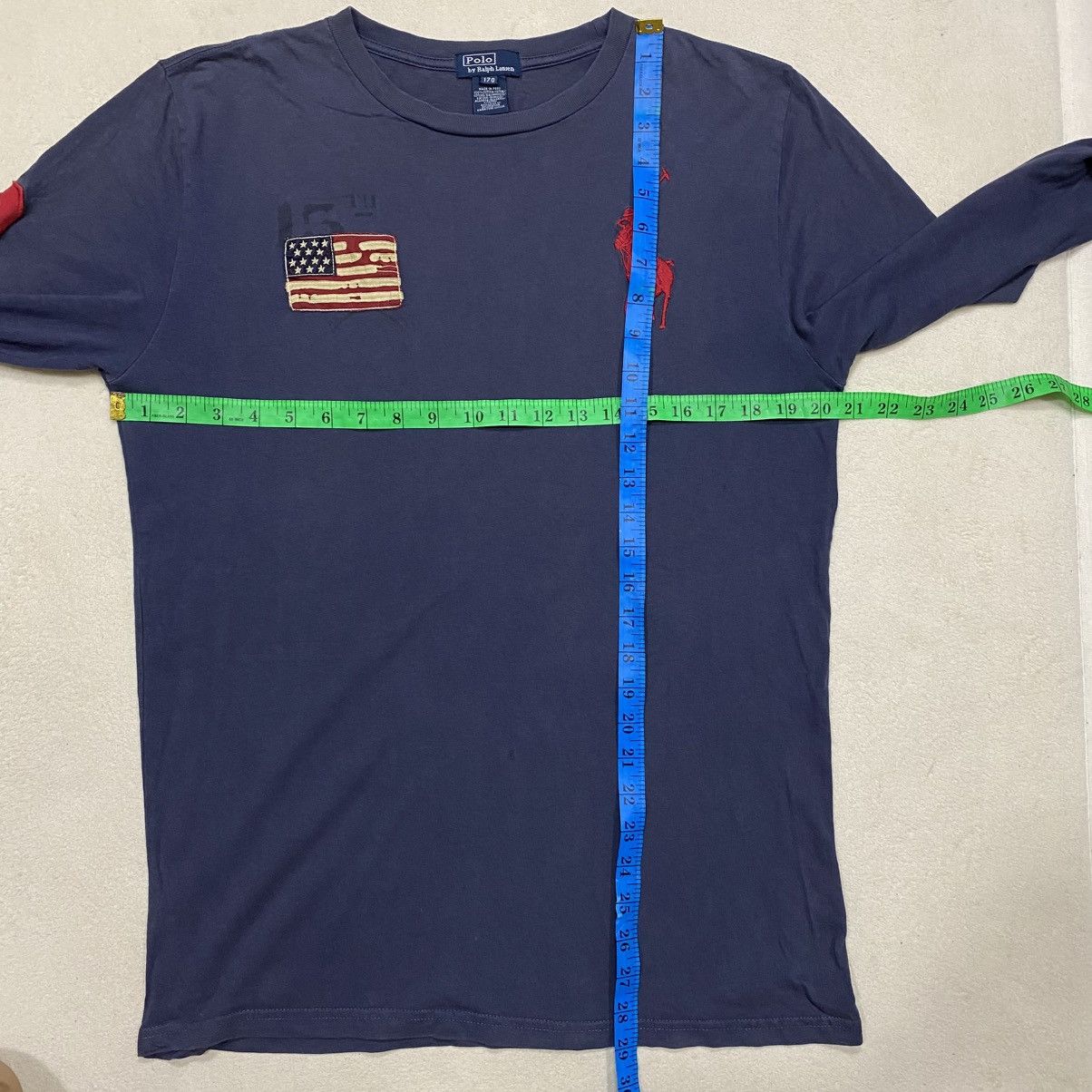 Polo Ralph Lauren × Vintage Faded Vintage POLO RALPH LAUREN Long Sleeve T-shirt Size US M / EU 48-50 / 2 - 9 Thumbnail