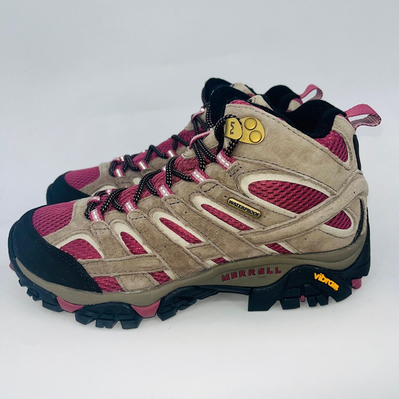 Merrell MERRELL WOMEN'S MOAB 2 MID BLUSH" HIKING BOOTS SIZE 8B Size US 8 / IT 38 - 4 Thumbnail