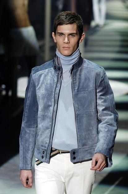 Gucci GUCCI 2004AW TOM FORD Suede Cow Leather Bliker Single Jacket Size US M / EU 48-50 / 2 - 2 Thumbnail