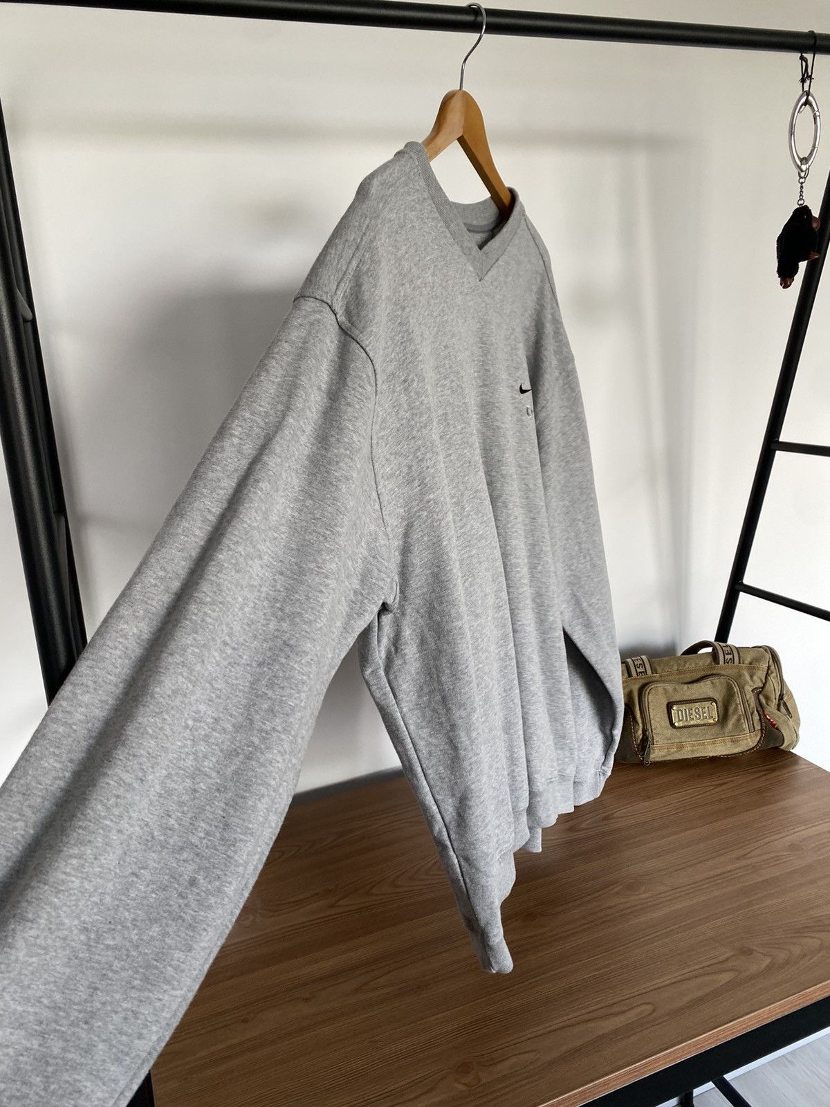 Nike × Vintage Nike Vintage Sweatshirt Made in Greece Size US XL / EU 56 / 4 - 3 Thumbnail