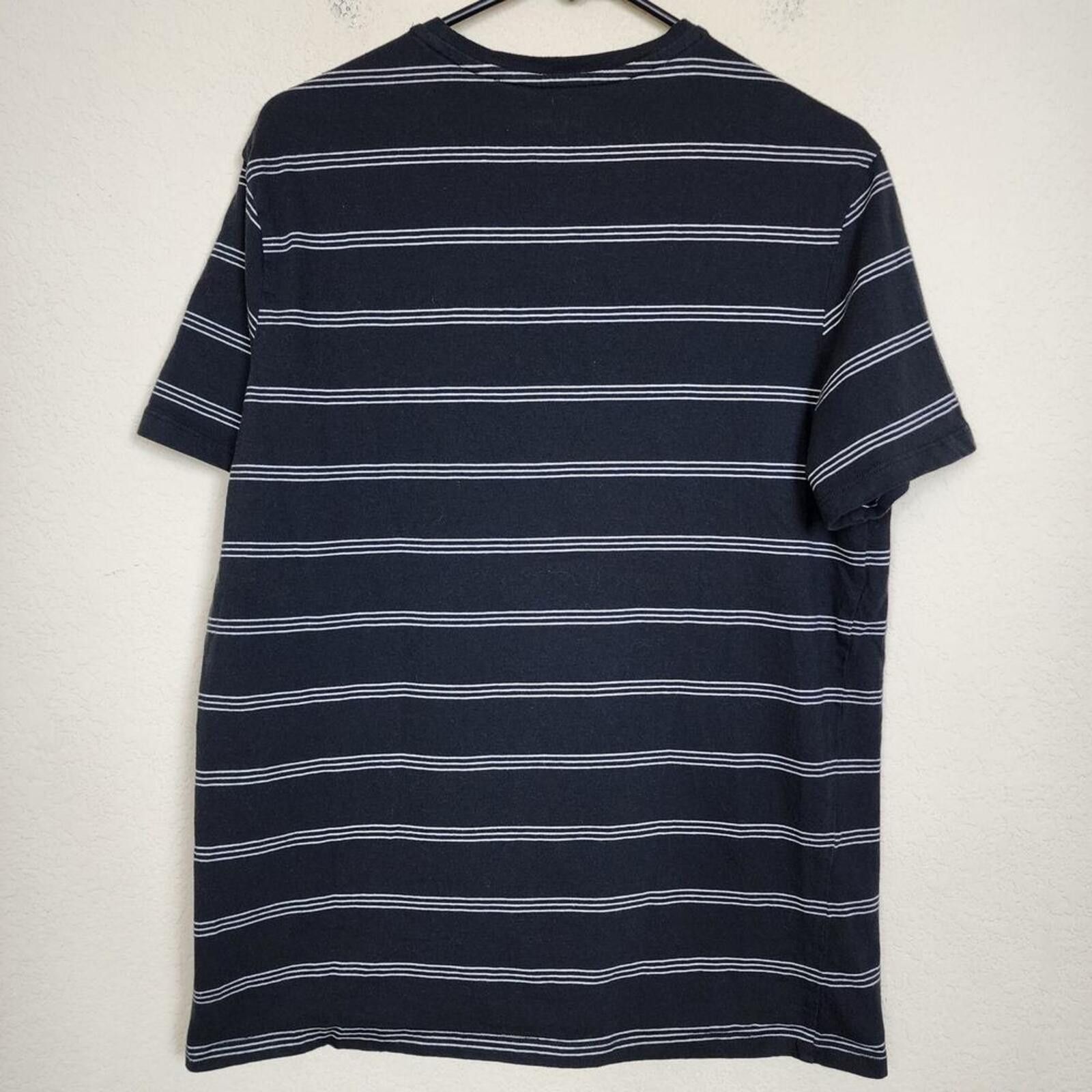 Other Black White Large Striped Tee Shirt Size US L / EU 52-54 / 3 - 2 Thumbnail