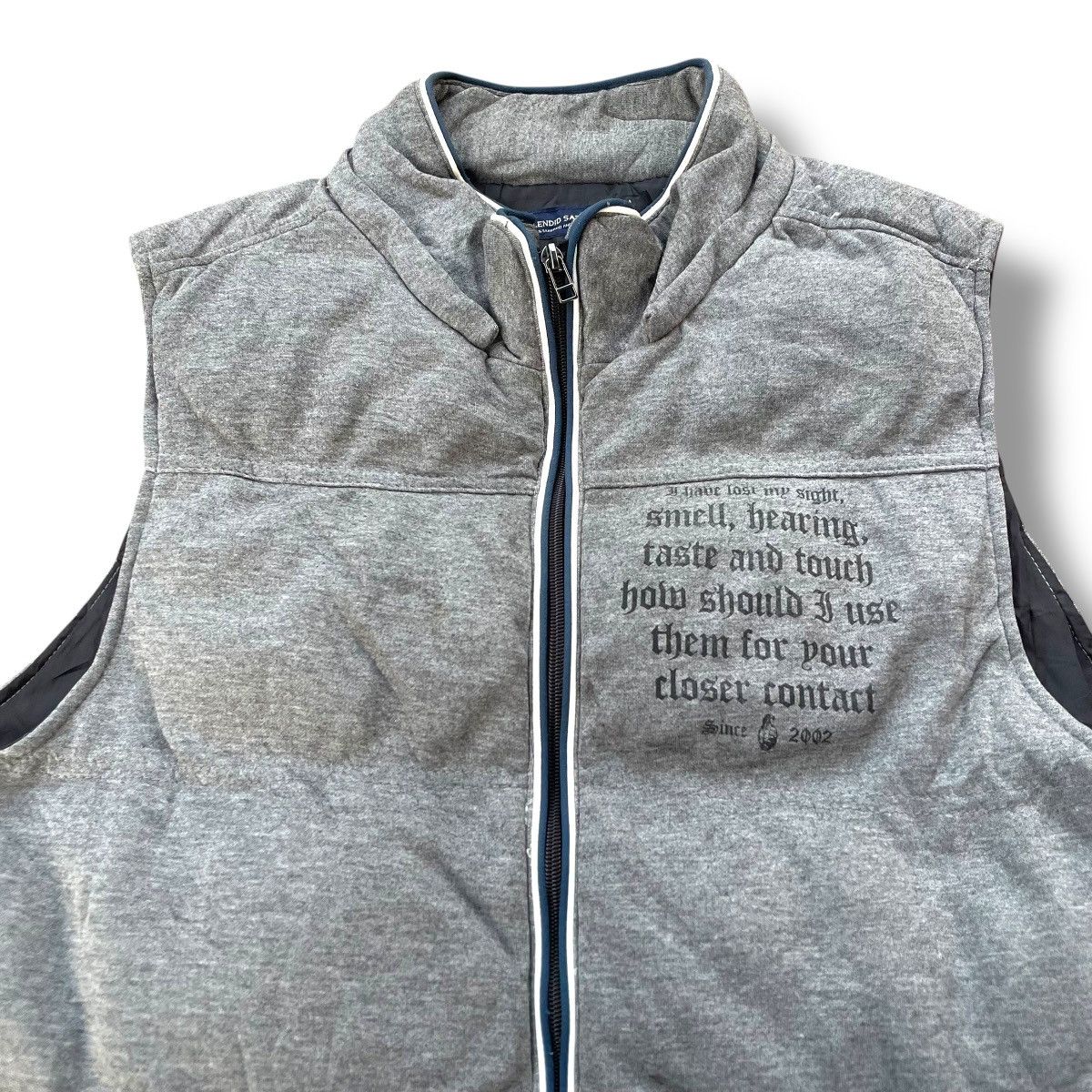 If Six Was Nine 🇯🇵 SPLENDID SATISFACTION SEDITIONARIES WORDING PUFFER VEST Size US XL / EU 56 / 4 - 3 Thumbnail