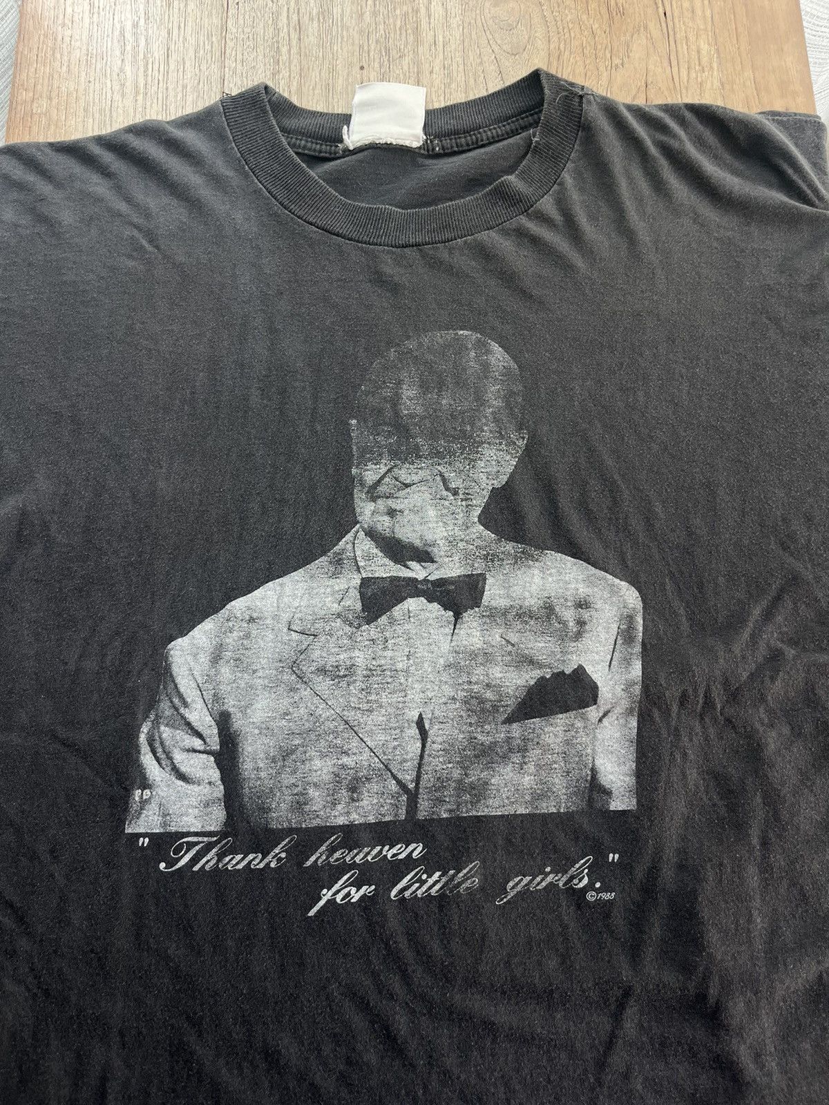 Band Tees × Vintage Vtg1988s Maurice Chevalier “ Thank heaven for little girls “ Size US L / EU 52-54 / 3 - 3 Thumbnail