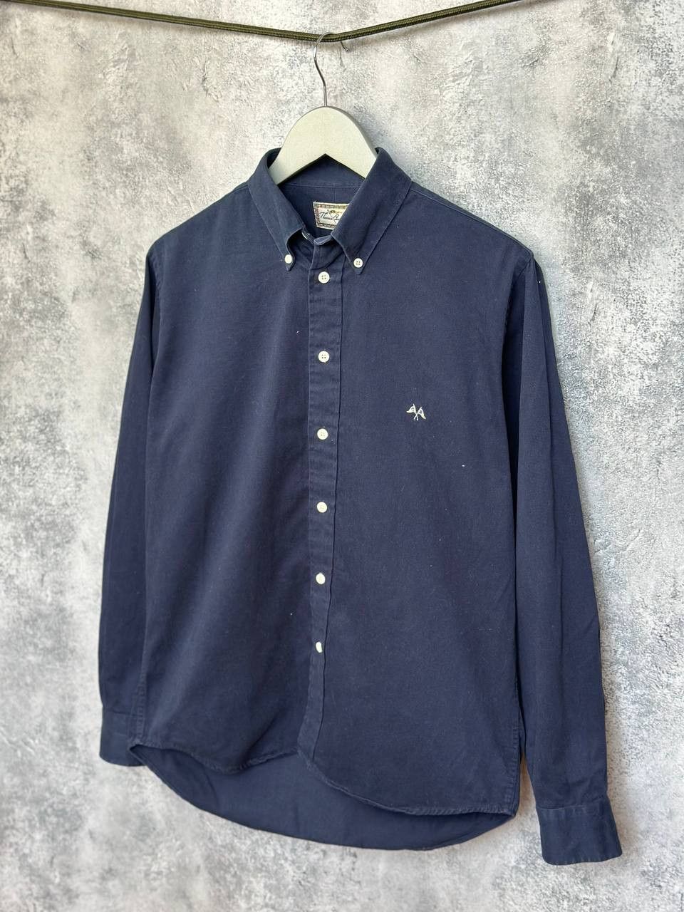 Burberry Thomas Burberry Twill Shirt OldMoney Embroidered LS ButtonUp Size US S / EU 44-46 / 1 - 1 Thumbnail